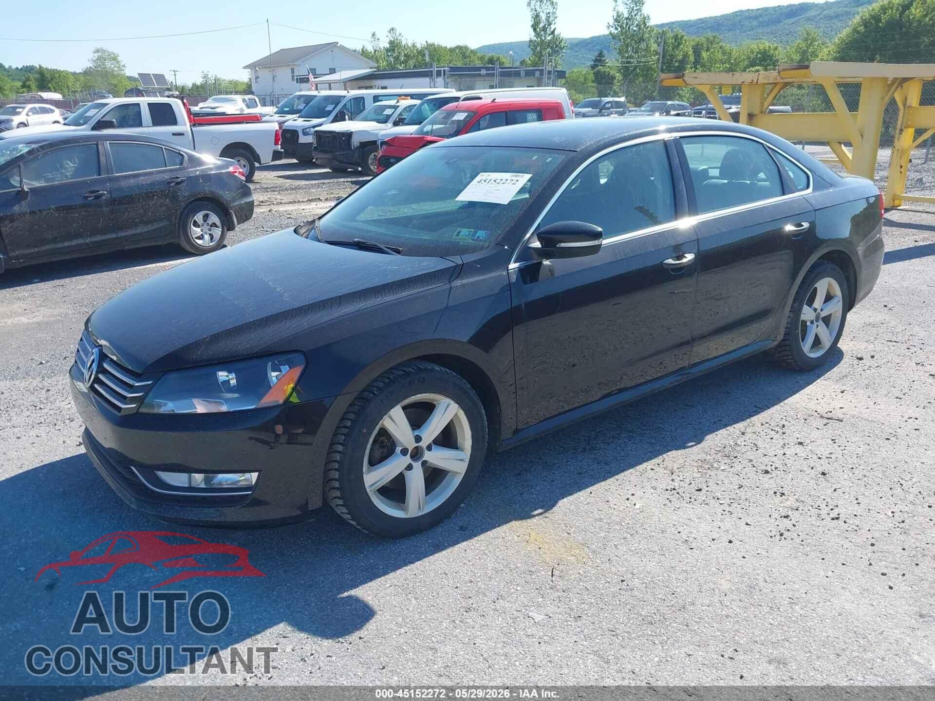 VOLKSWAGEN PASSAT 2015 - 1VWAT7A31FC094343