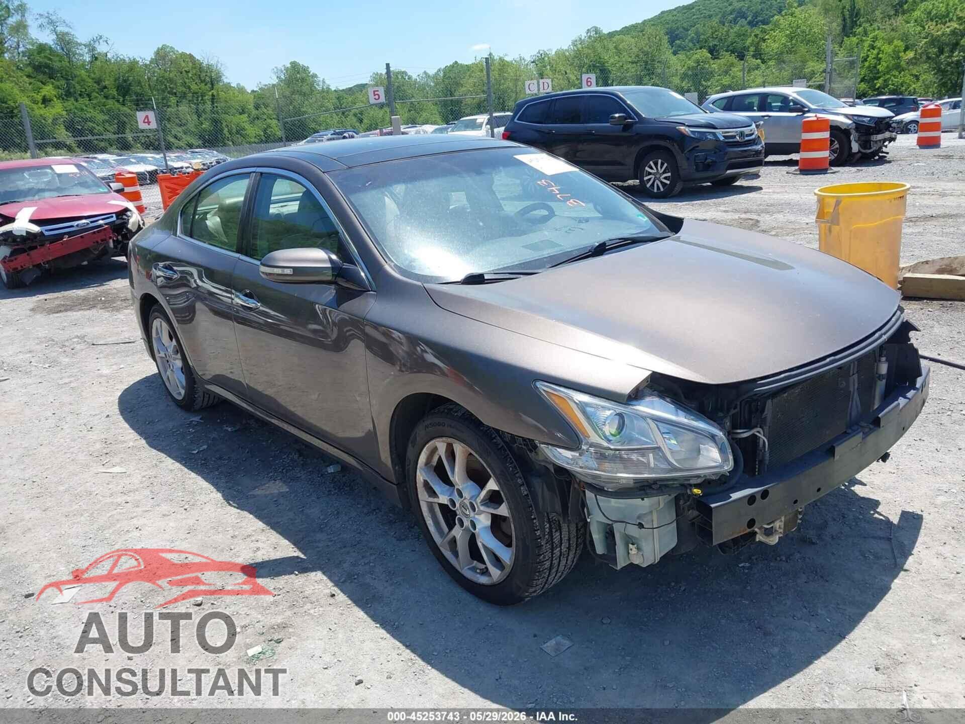 NISSAN MAXIMA 2012 - 1N4AA5AP0CC820162