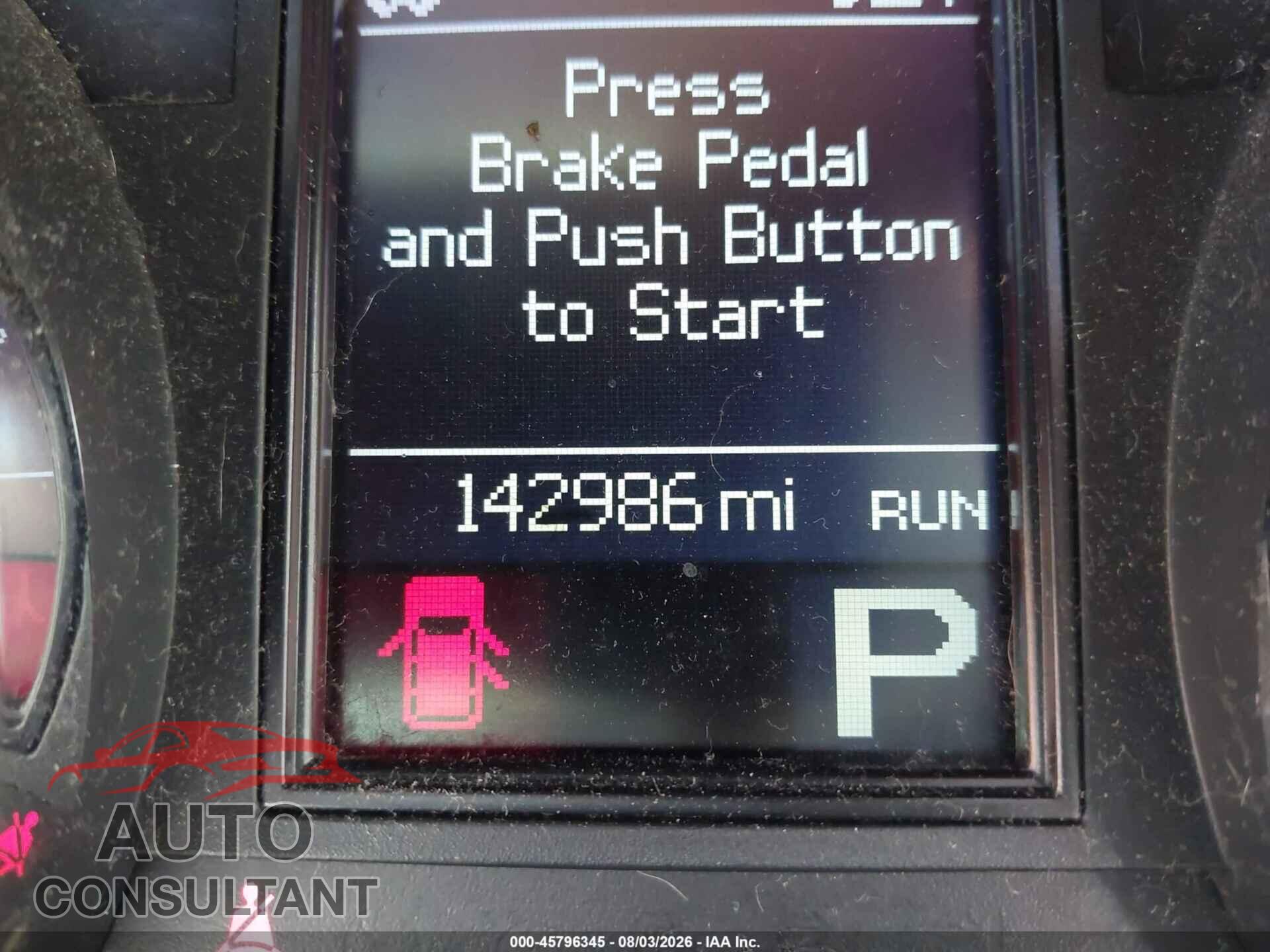 DODGE DURANGO 2013 - 1C4SDHETXDC678547