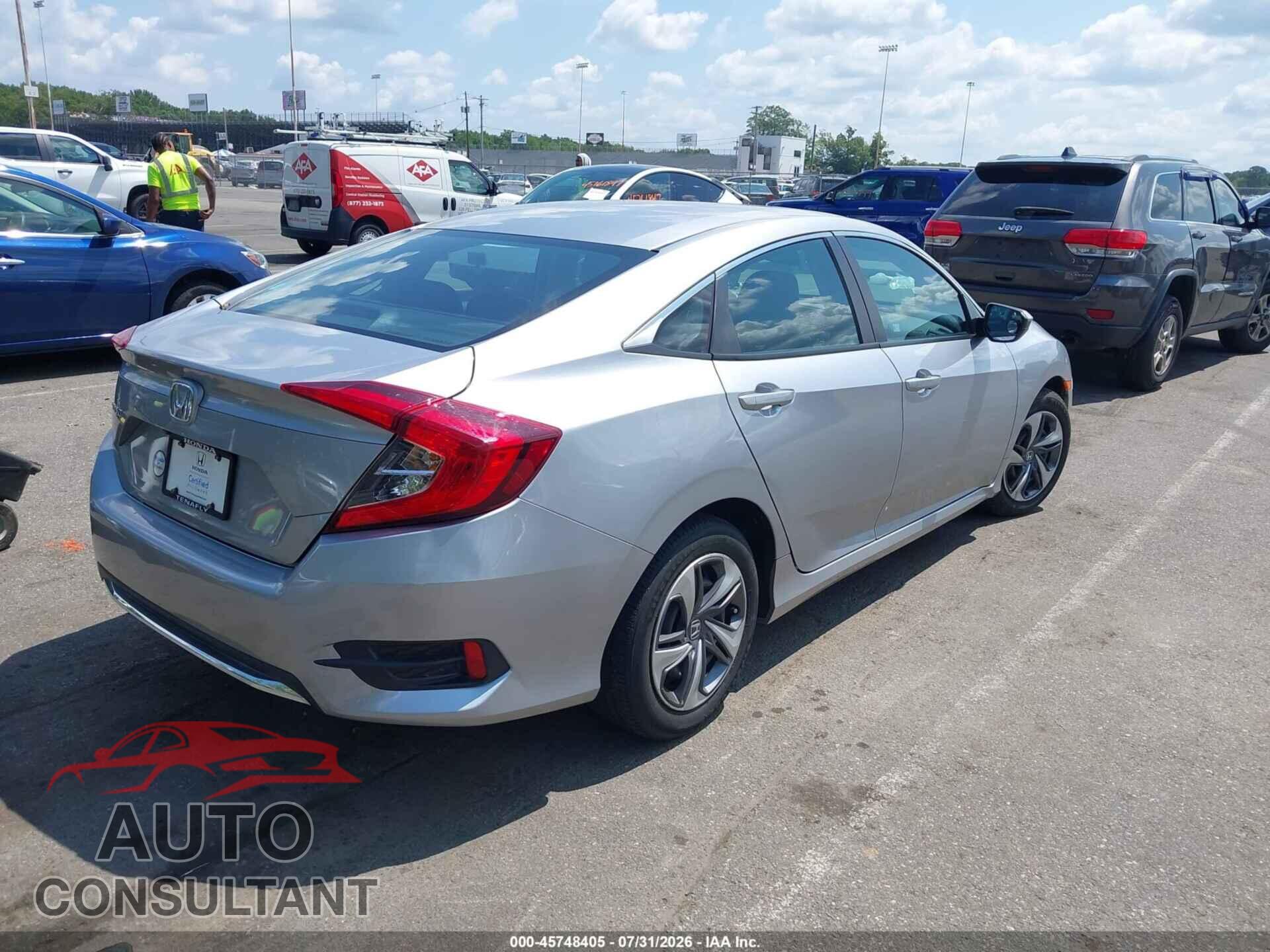 HONDA CIVIC 2019 - 2HGFC2F60KH565373