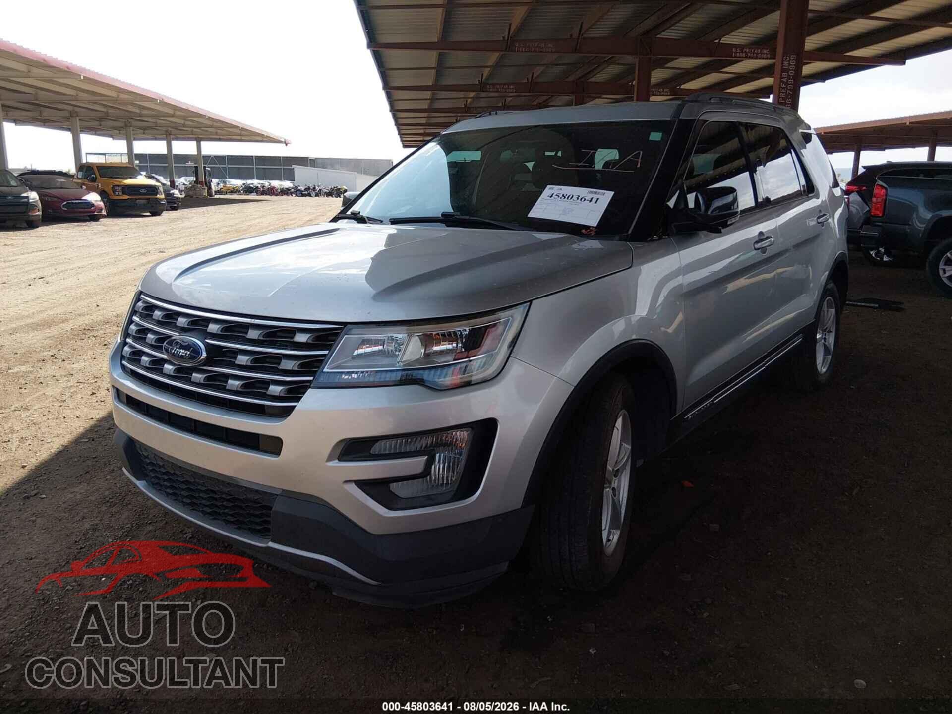 FORD EXPLORER 2017 - 1FM5K8D89HGD05610