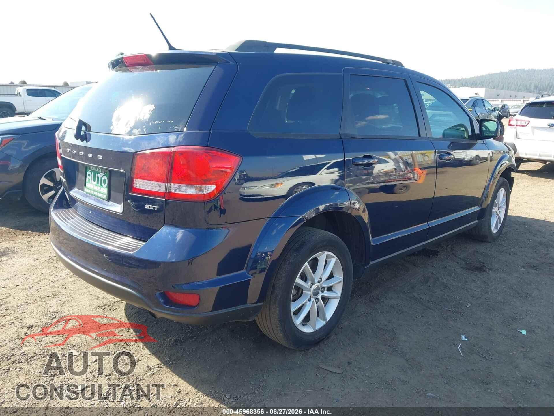 DODGE JOURNEY 2017 - 3C4PDCBB8HT563900