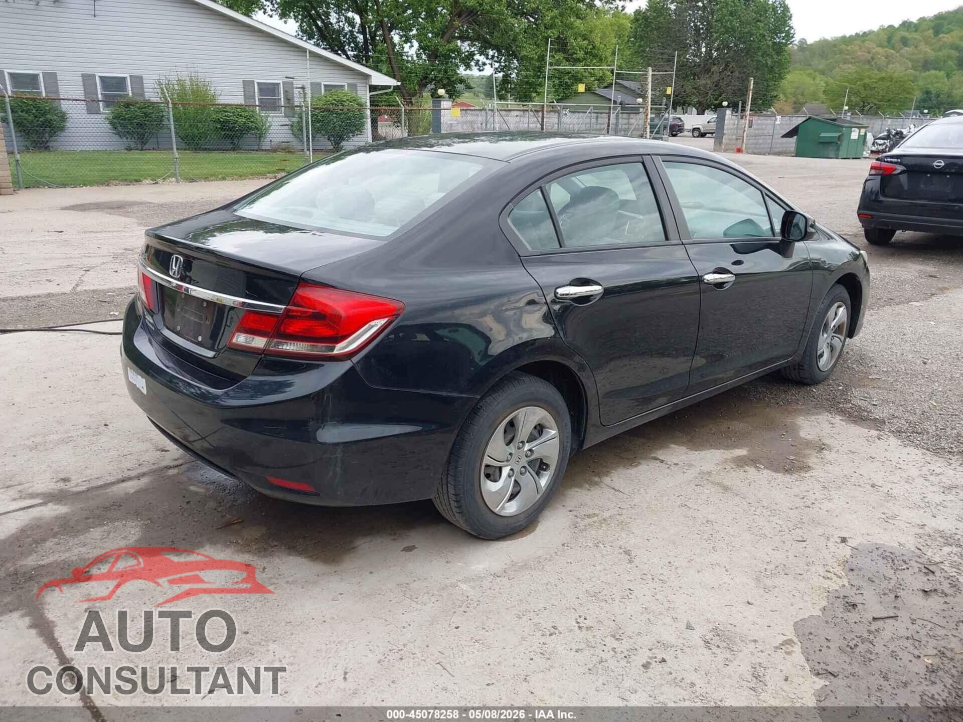 HONDA CIVIC 2013 - 19XFB2F51DE095216