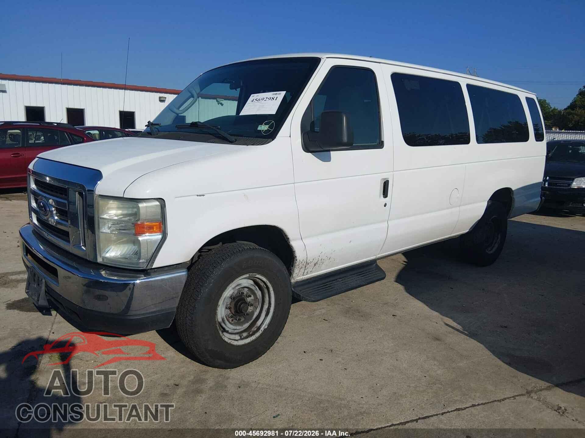 FORD E-350 SUPER DUTY 2013 - 1FBSS3BL7DDA56256