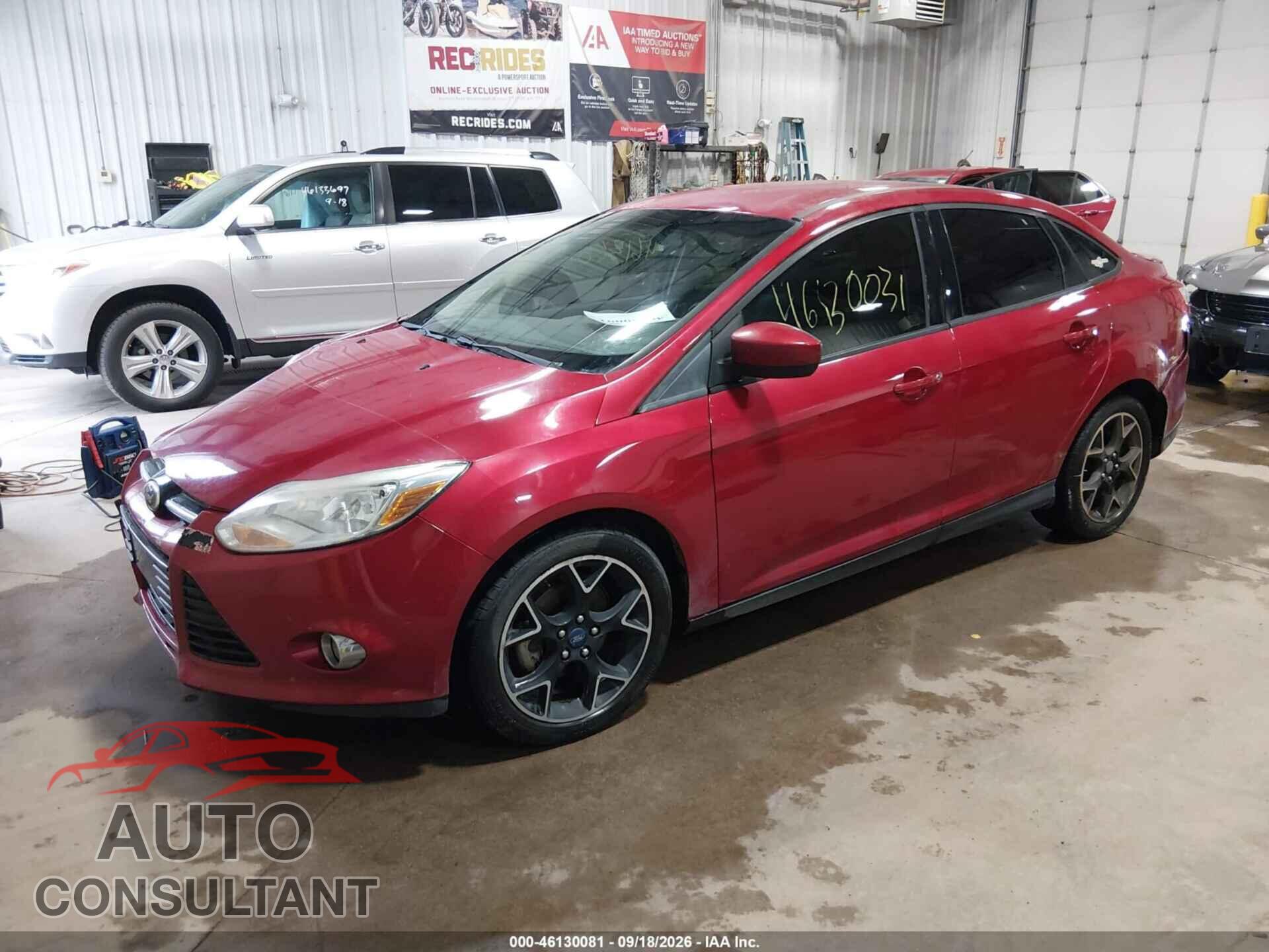 FORD FOCUS 2012 - 1FAHP3F24CL324151