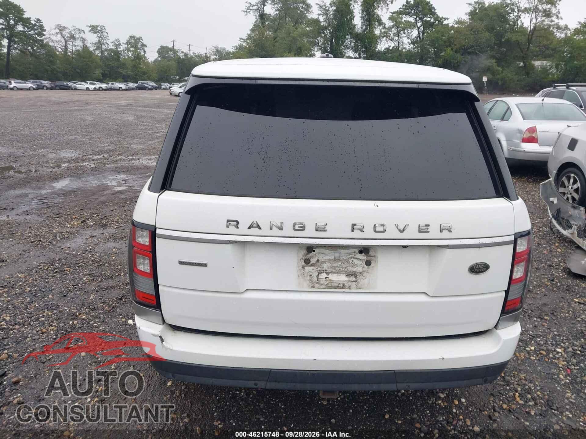 LAND ROVER RANGE ROVER 2014 - SALGS3TF5EA159116