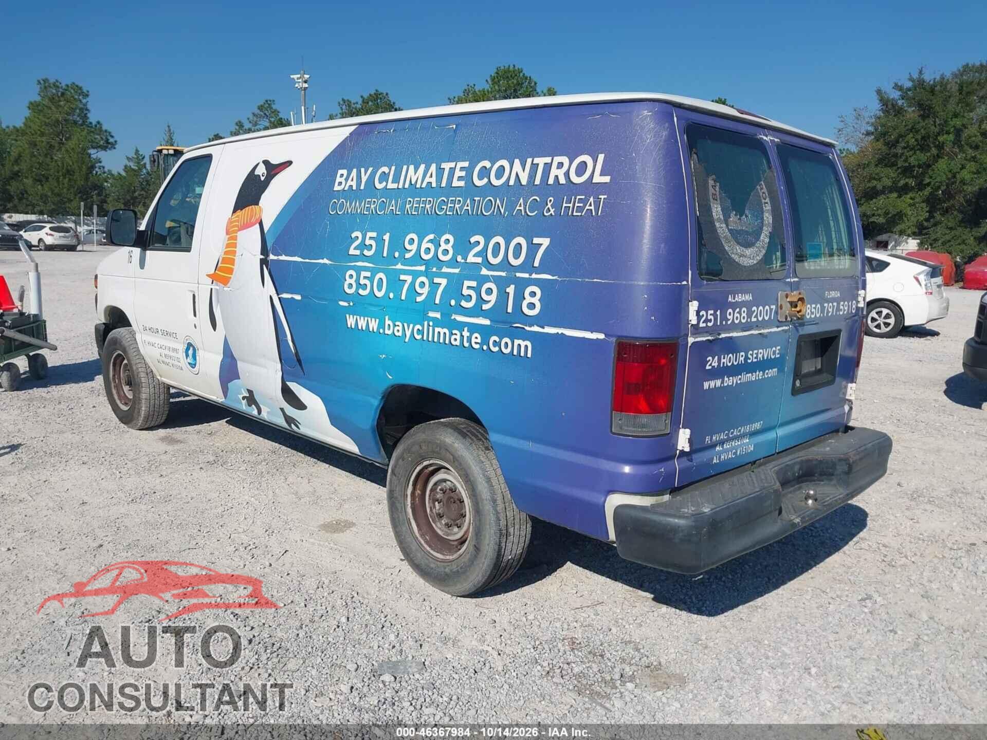 FORD E-250 2011 - 1FTNE2EW2BDA04403