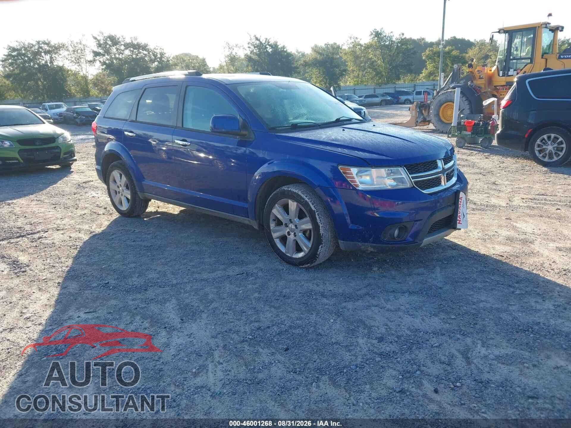 DODGE JOURNEY 2012 - 3C4PDCDG3CT264946