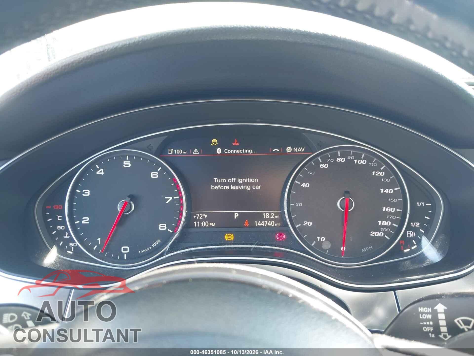 AUDI A7 2013 - WAU3GCFC4DN032984