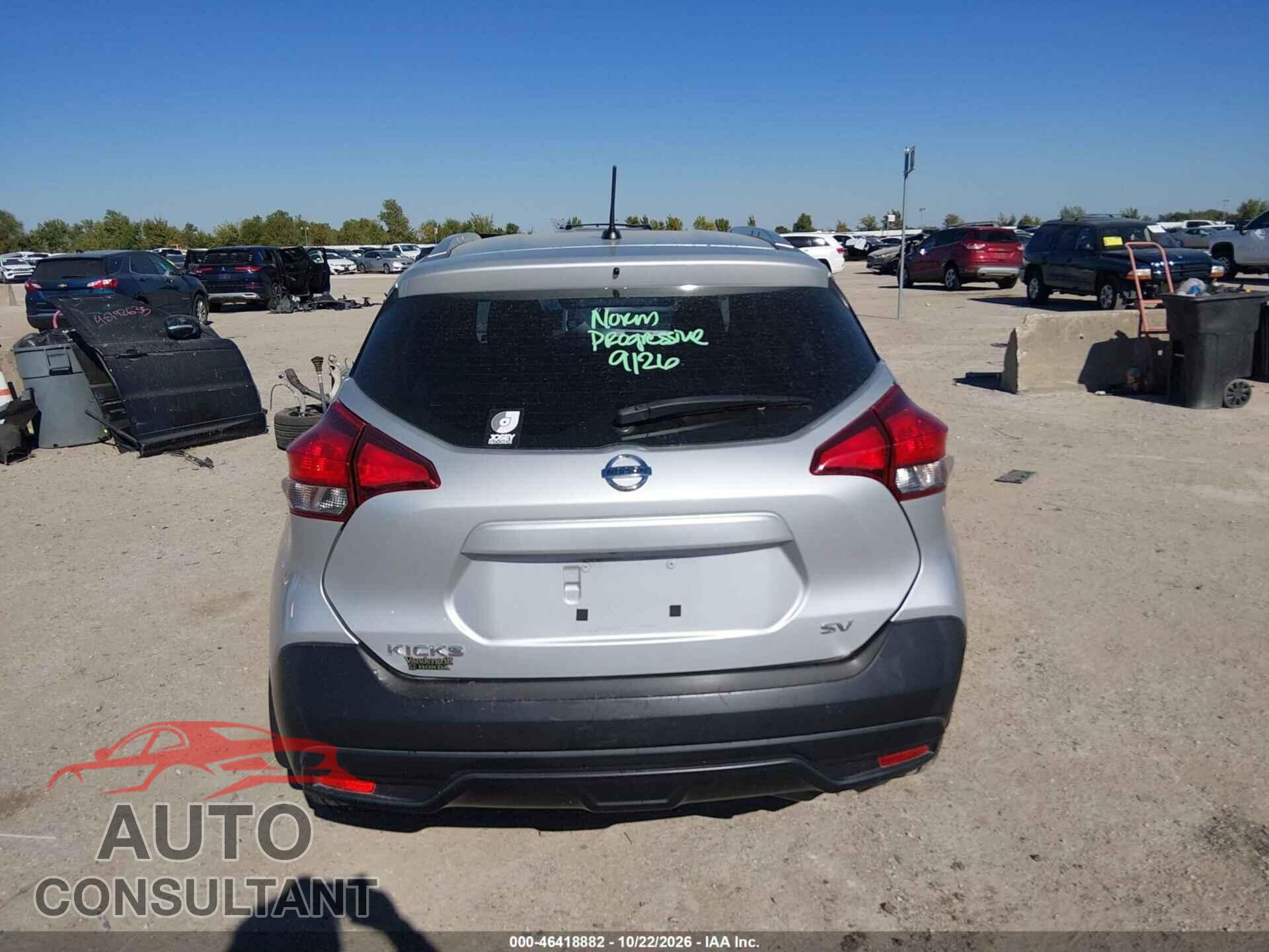 NISSAN KICKS 2019 - 3N1CP5CU3KL495887