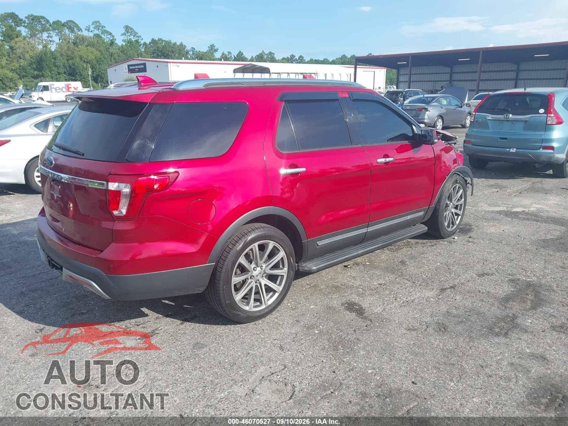 FORD EXPLORER 2017 - 1FM5K7F88HGC51966