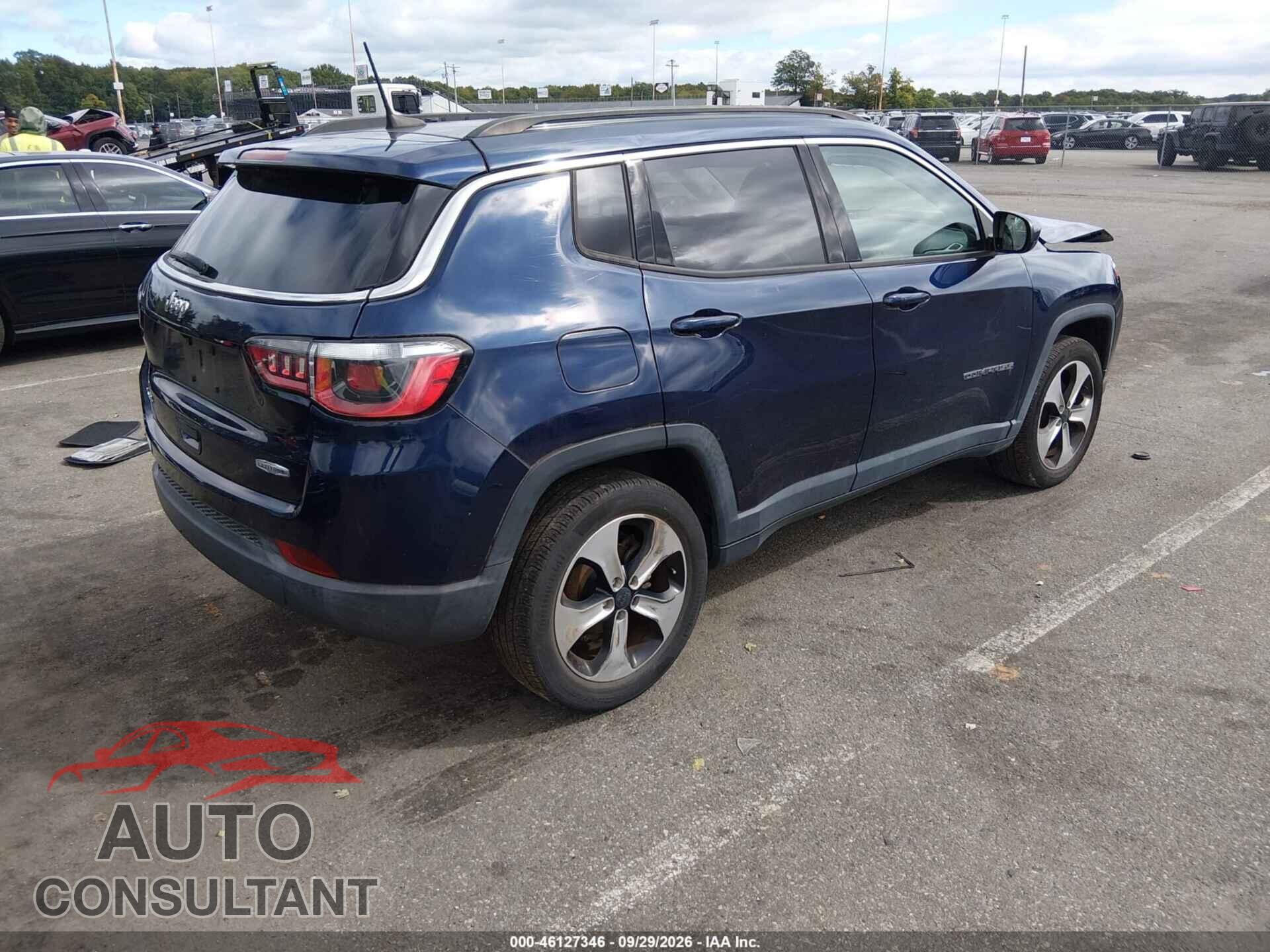 JEEP NEW COMPASS 2017 - 3C4NJDBB5HT629082