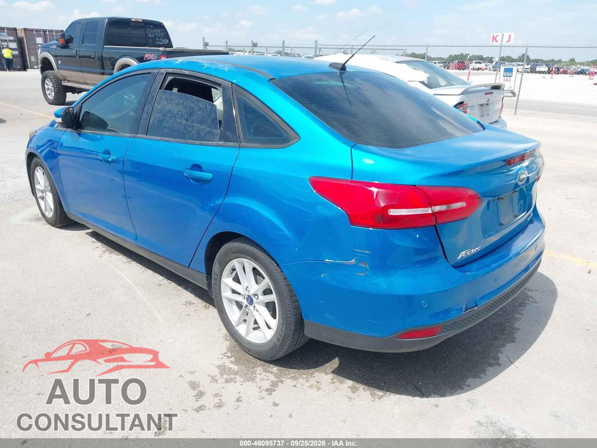 FORD FOCUS 2016 - 1FADP3F24GL404652