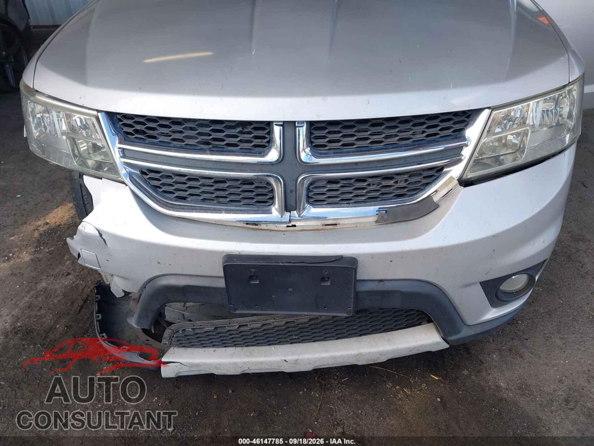 DODGE JOURNEY 2012 - 3C4PDCBG5CT144570
