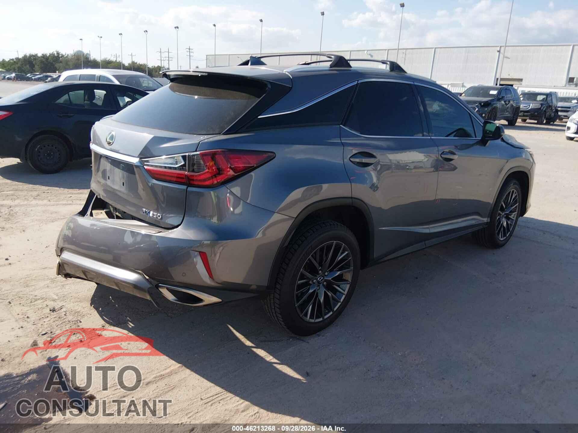 LEXUS RX 350 2017 - 2T2ZZMCA0HC048703