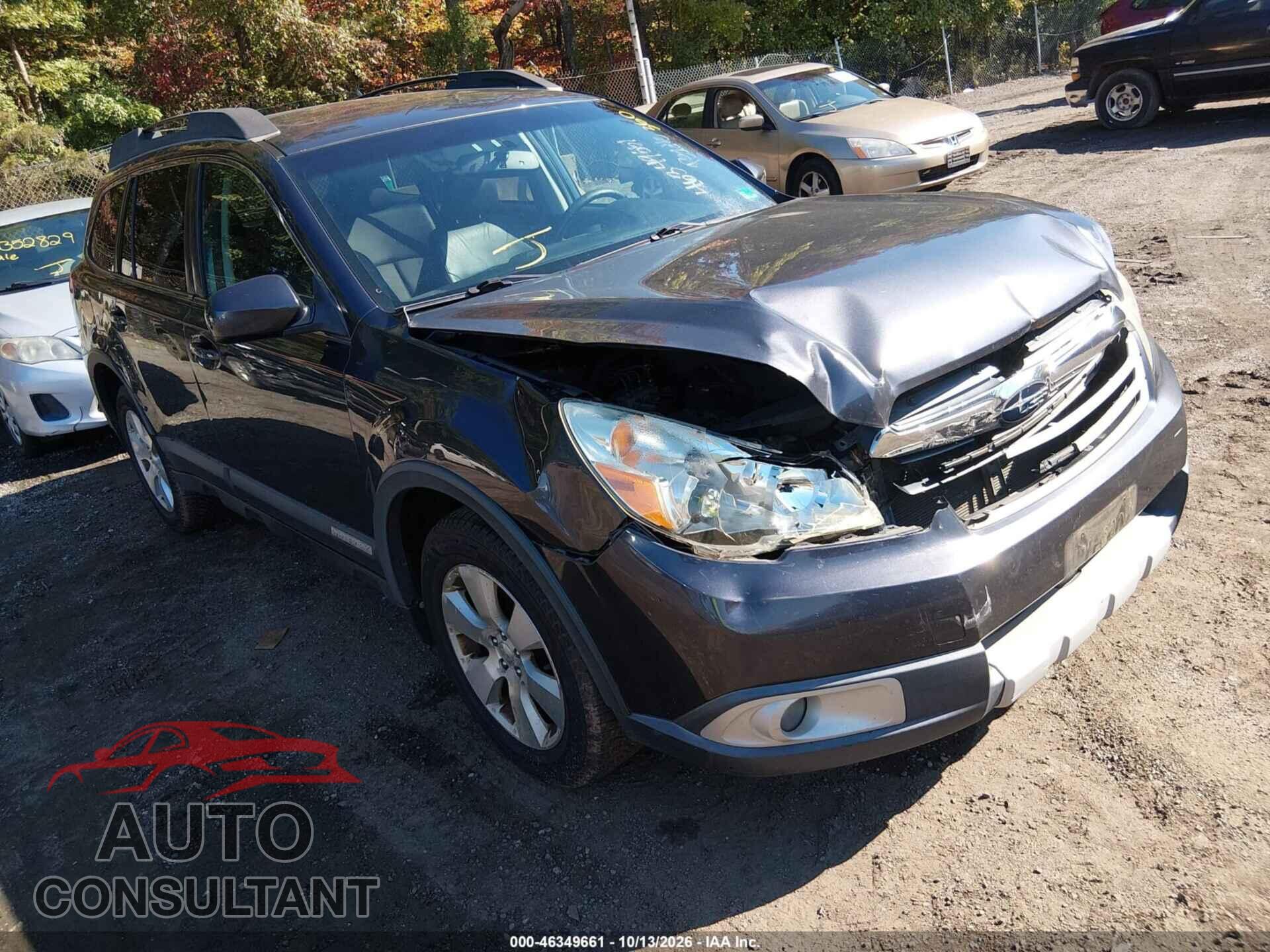 SUBARU OUTBACK 2011 - 4S4BRDLC3B2392633