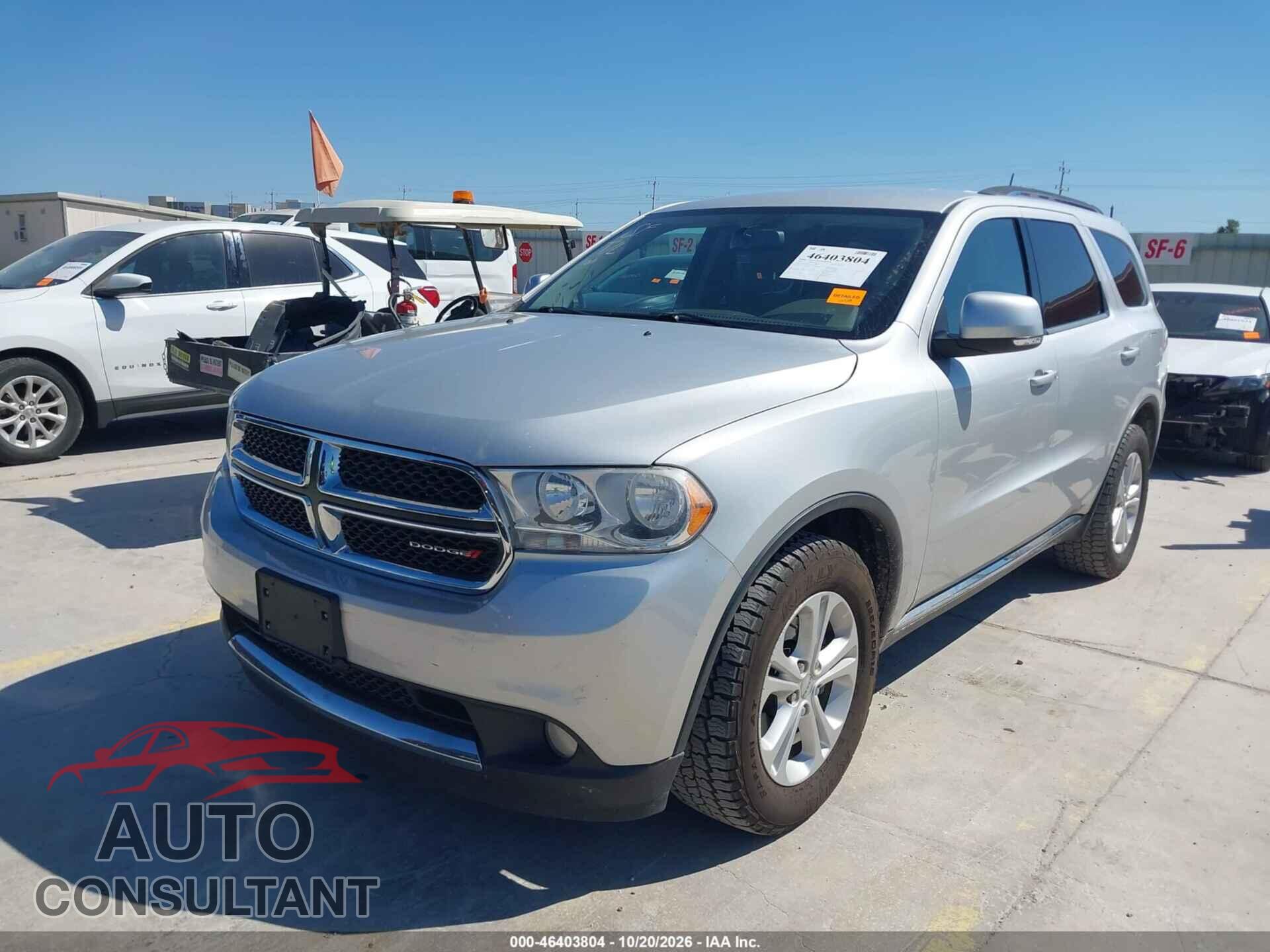 DODGE DURANGO 2012 - 1C4RDHDG9CC257890