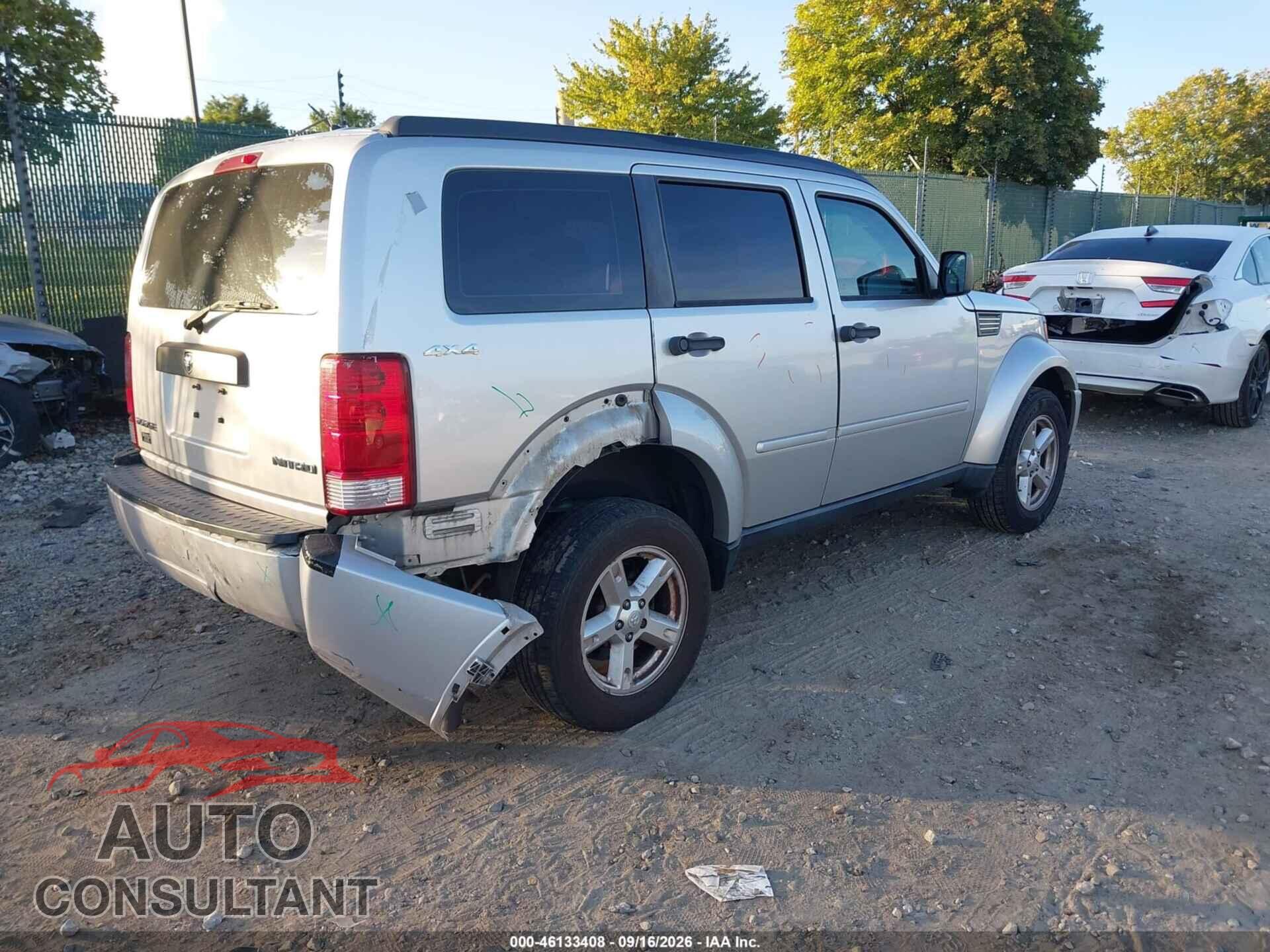 DODGE NITRO 2011 - 1D4PU2GK5BW521952