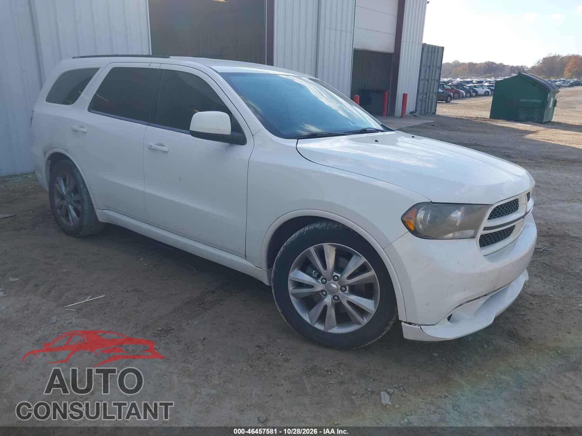 DODGE DURANGO 2012 - 1C4SDJCT3CC147103