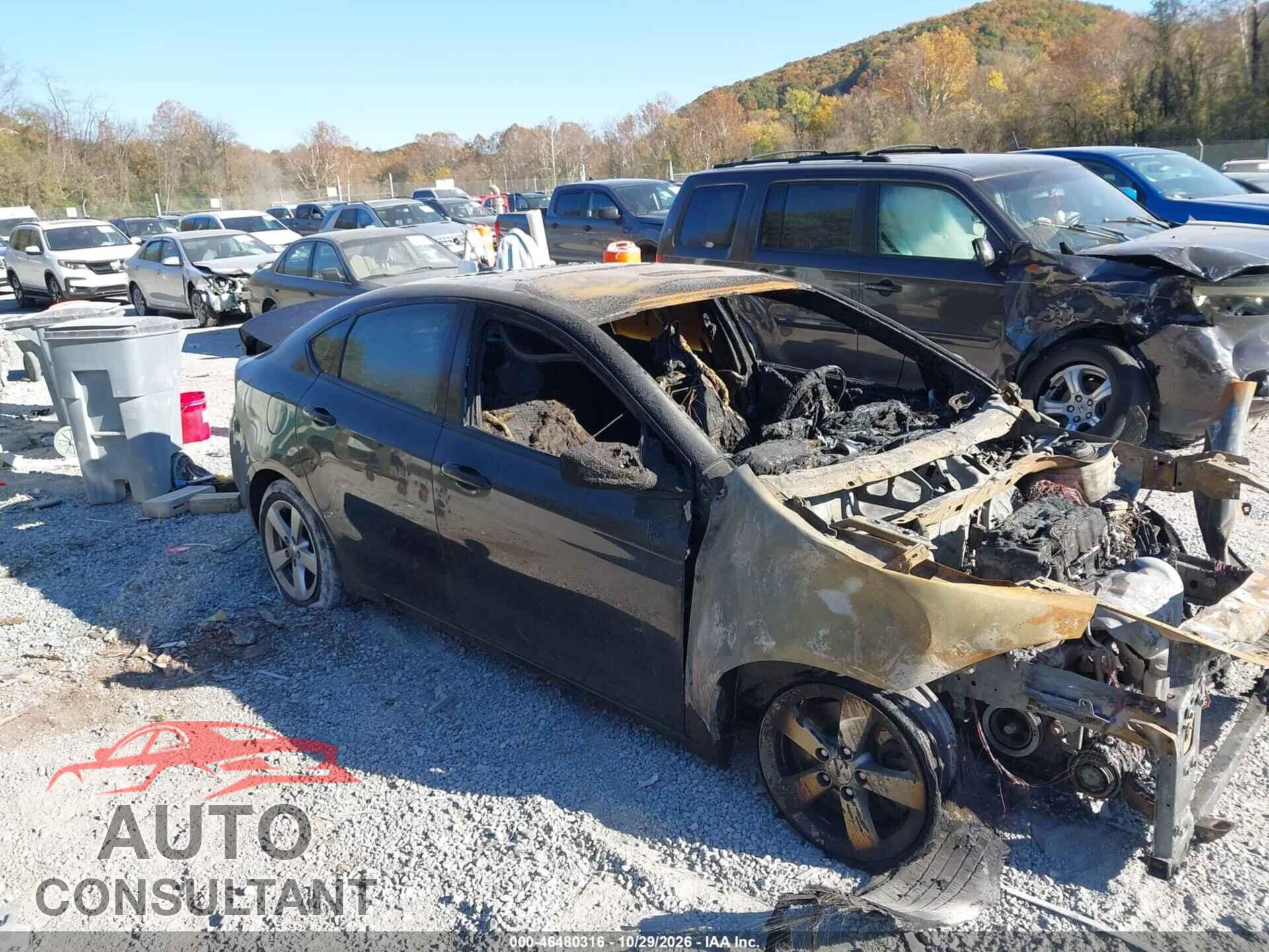 DODGE DART 2015 - 1C3CDFBB7FD275437