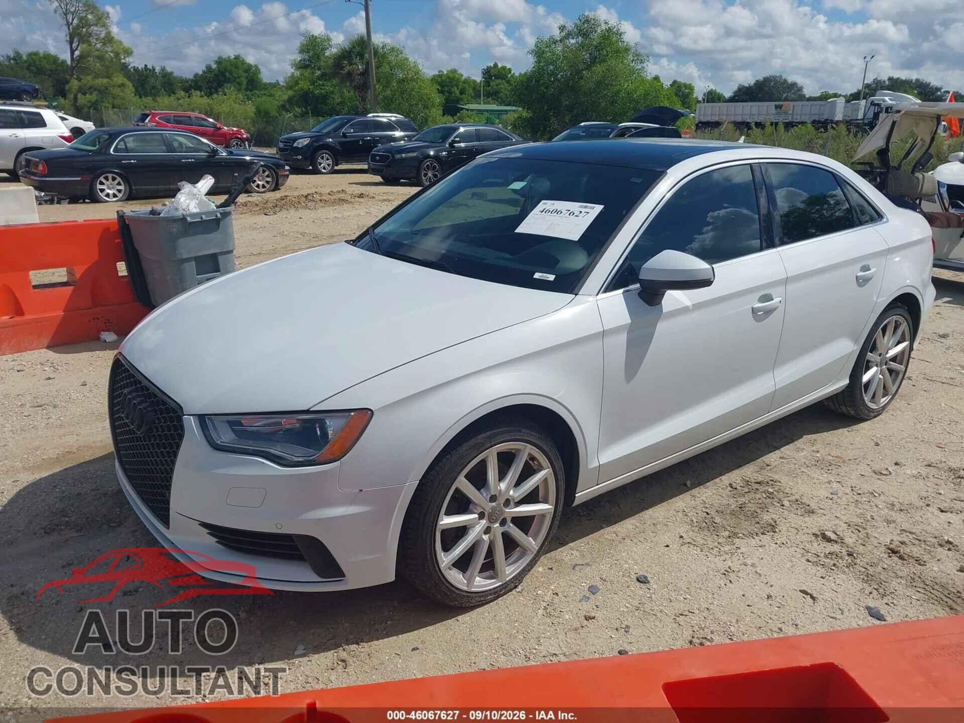AUDI A3 2015 - WAUCCGFF1F1032335