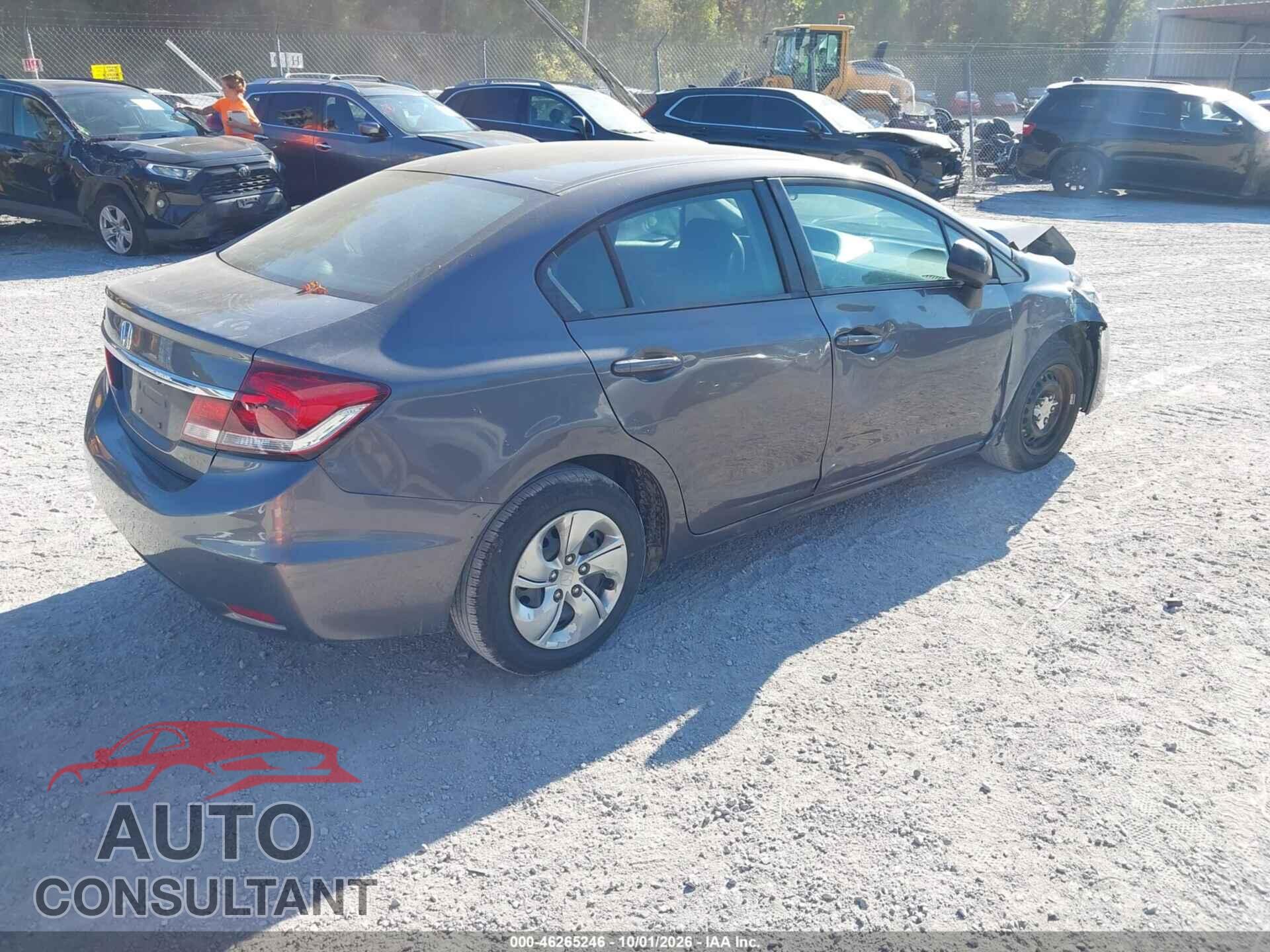 HONDA CIVIC 2015 - 19XFB2F56FE243461