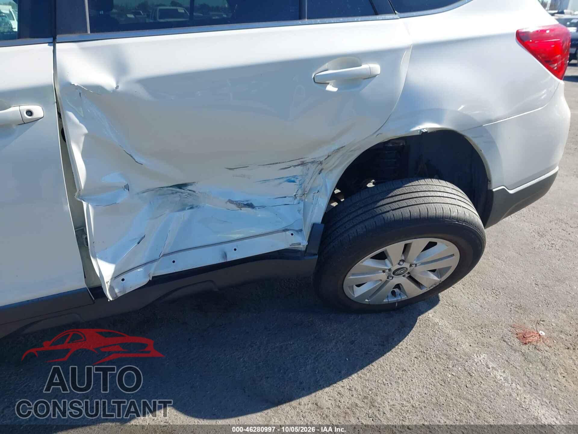 SUBARU OUTBACK 2016 - 4S4BSAFC1G3349201