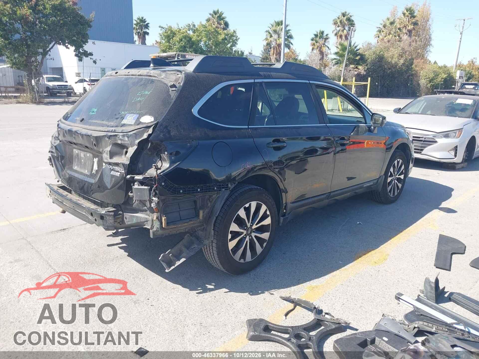 SUBARU OUTBACK 2017 - 4S4BSANC4H3353987