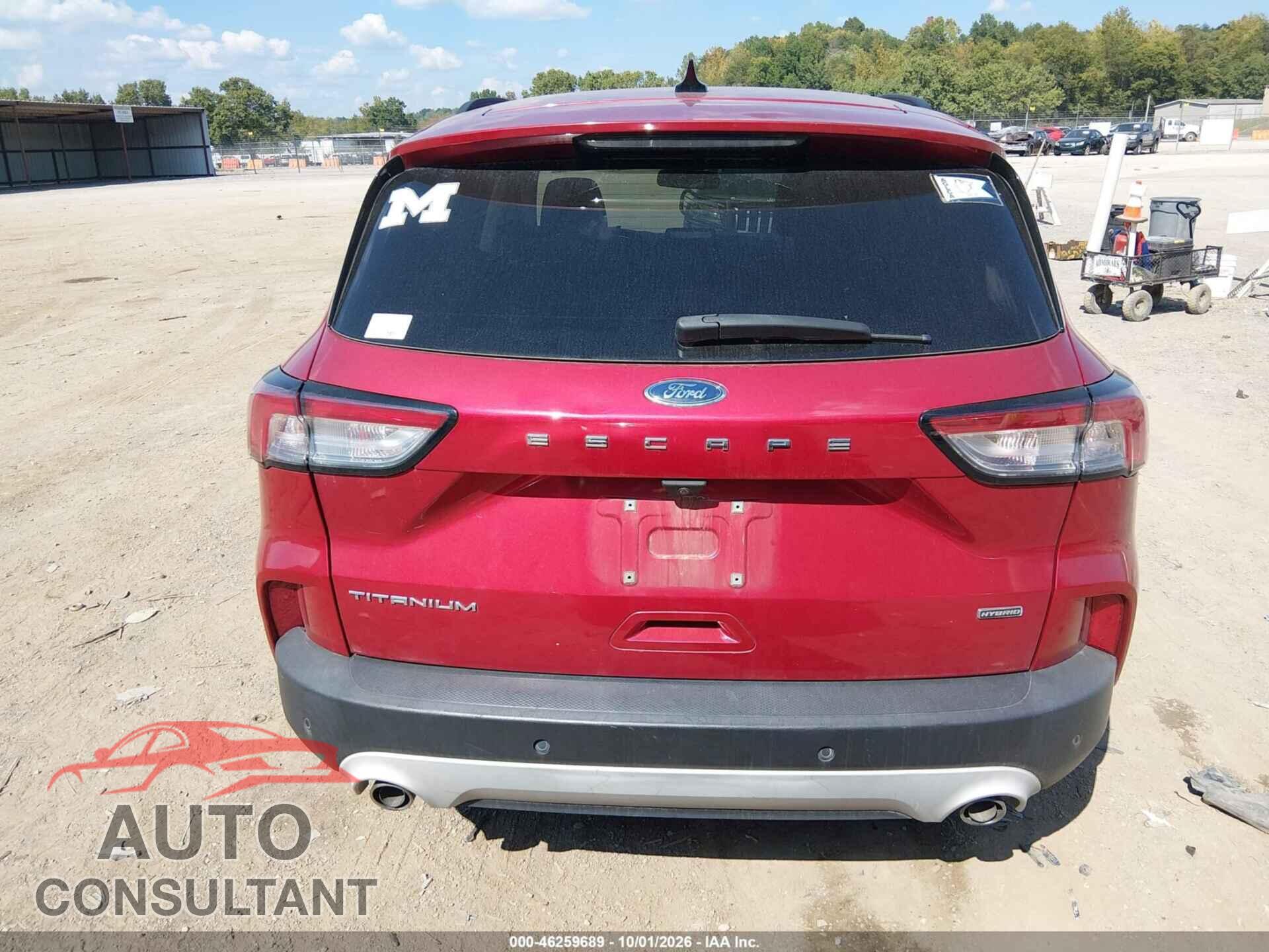 FORD ESCAPE 2020 - 1FMCU0DZ6LUA05545
