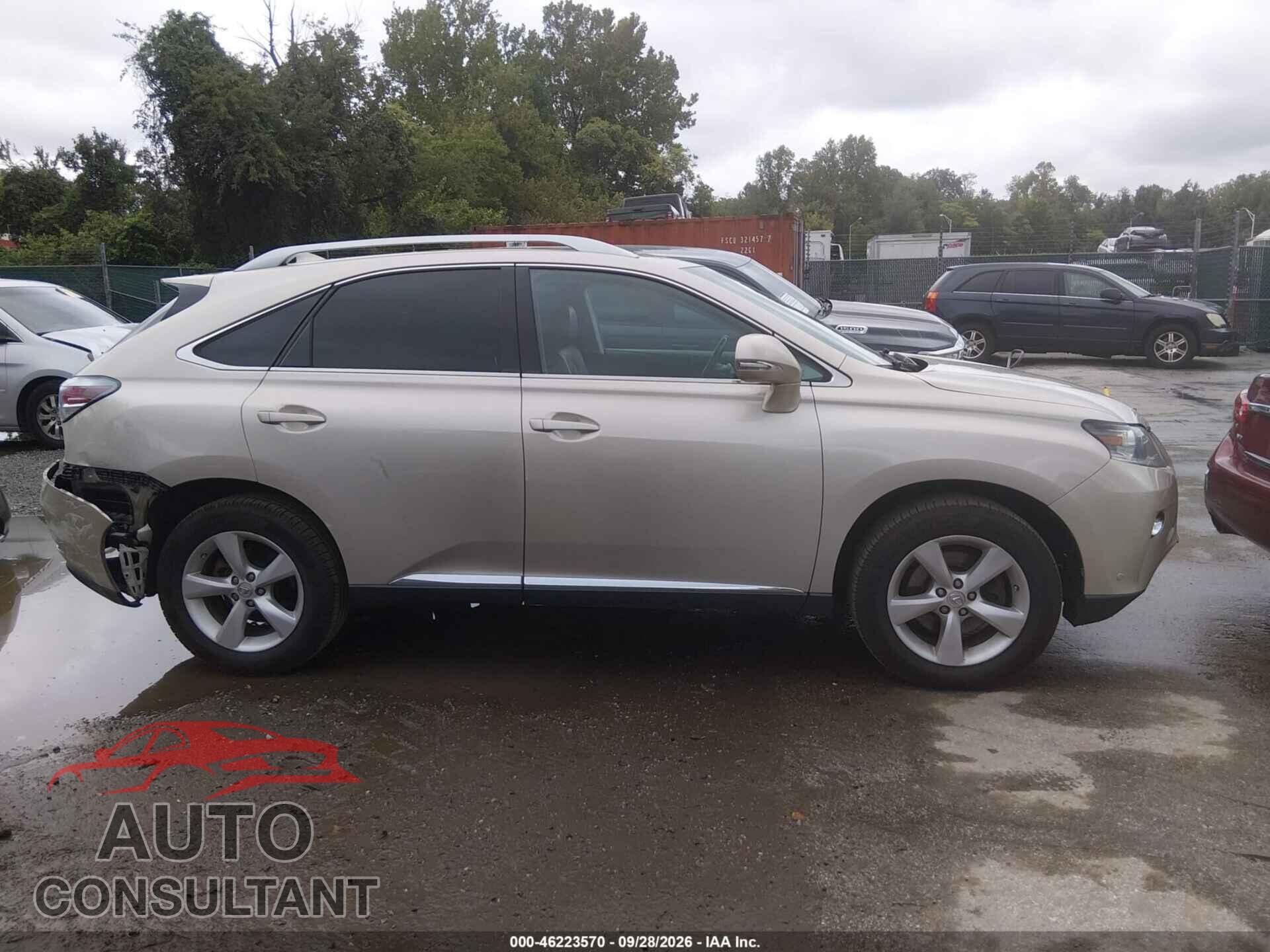 LEXUS RX 350 2015 - 2T2BK1BA3FC314072