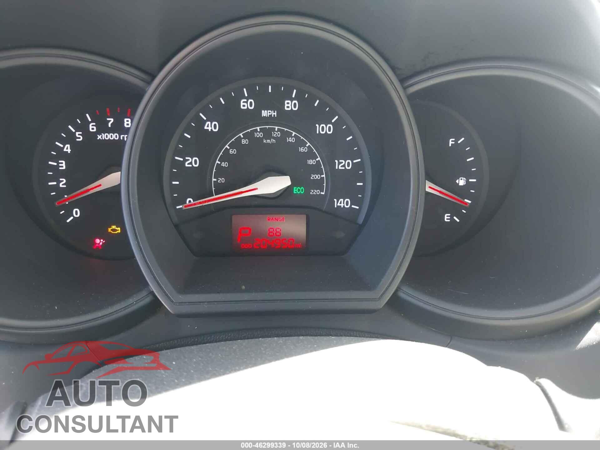 KIA RIO 2013 - KNADM5A39D6099820
