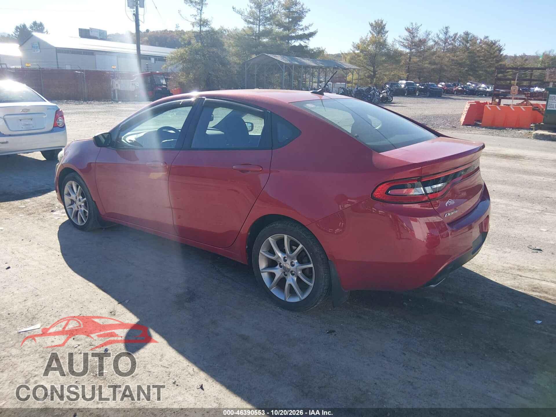DODGE DART 2013 - 1C3CDFBA0DD247368