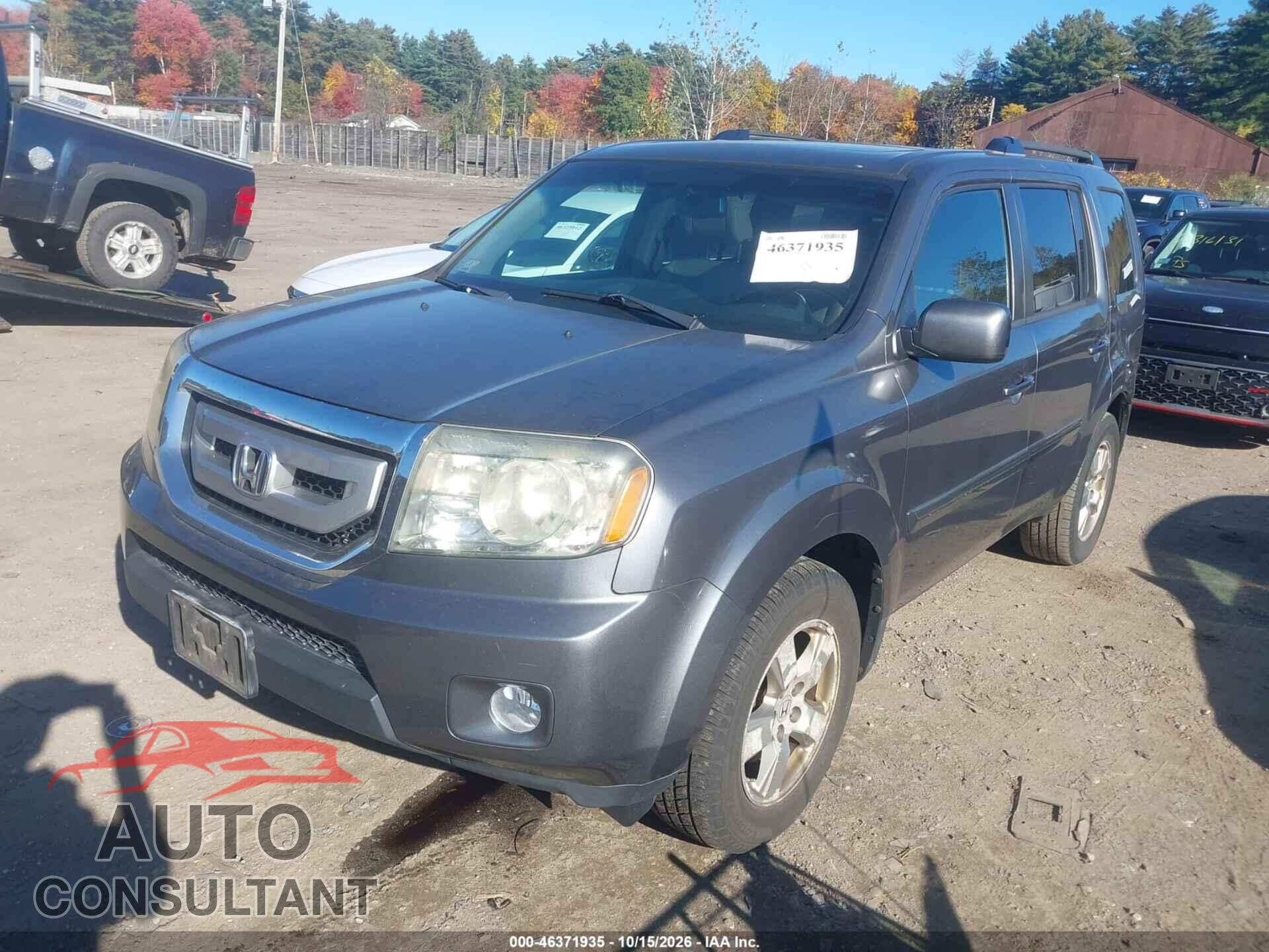 HONDA PILOT 2011 - 5FNYF4H60BB076792