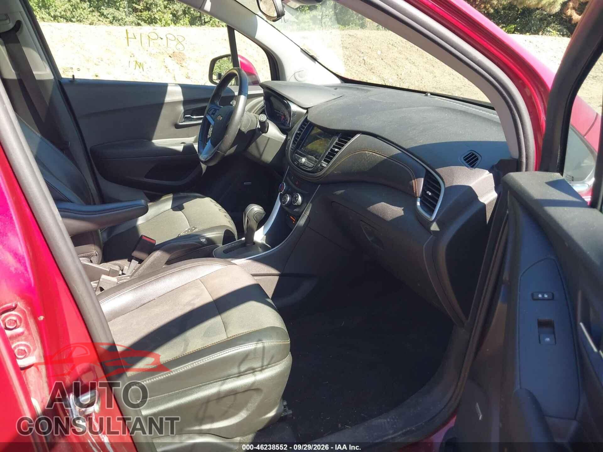 CHEVROLET TRAX 2019 - 3GNCJLSB3KL289852