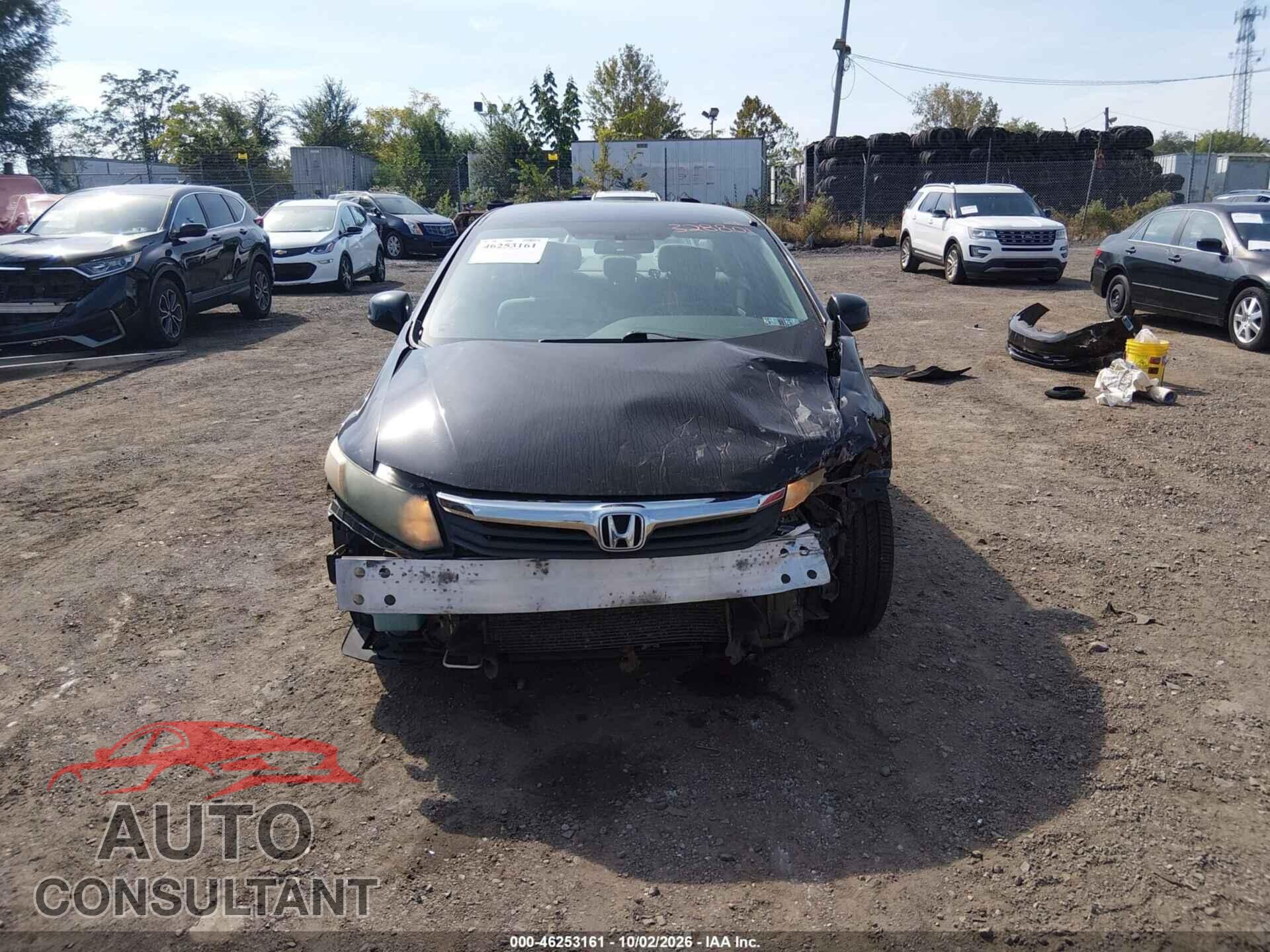 HONDA CIVIC 2012 - 19XFB2F58CE328801