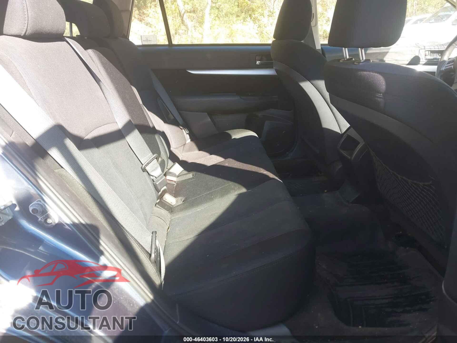 SUBARU OUTBACK 2013 - 4S4BRBAC9D3303295
