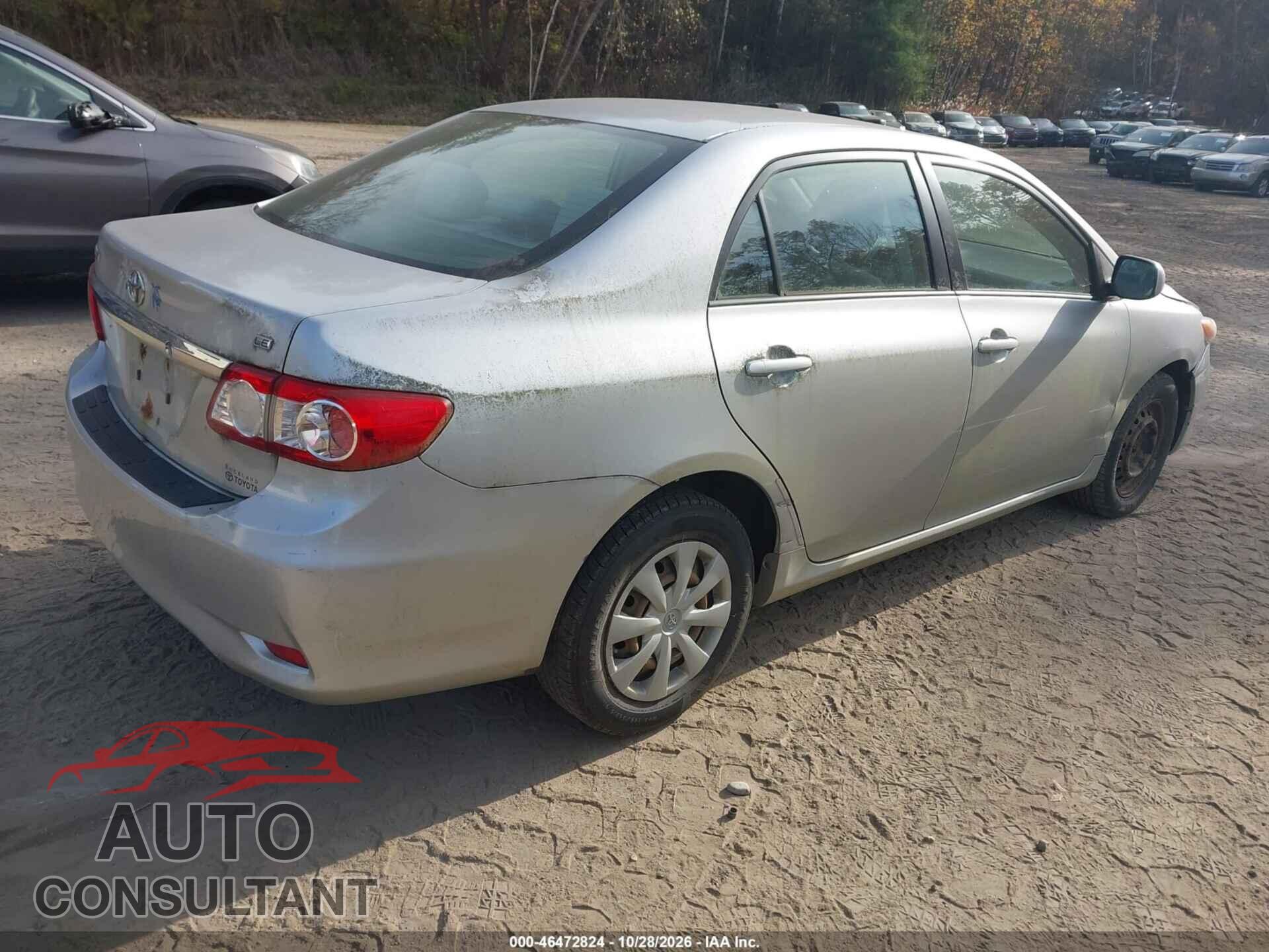 TOYOTA COROLLA 2011 - JTDBU4EEXBJ090487
