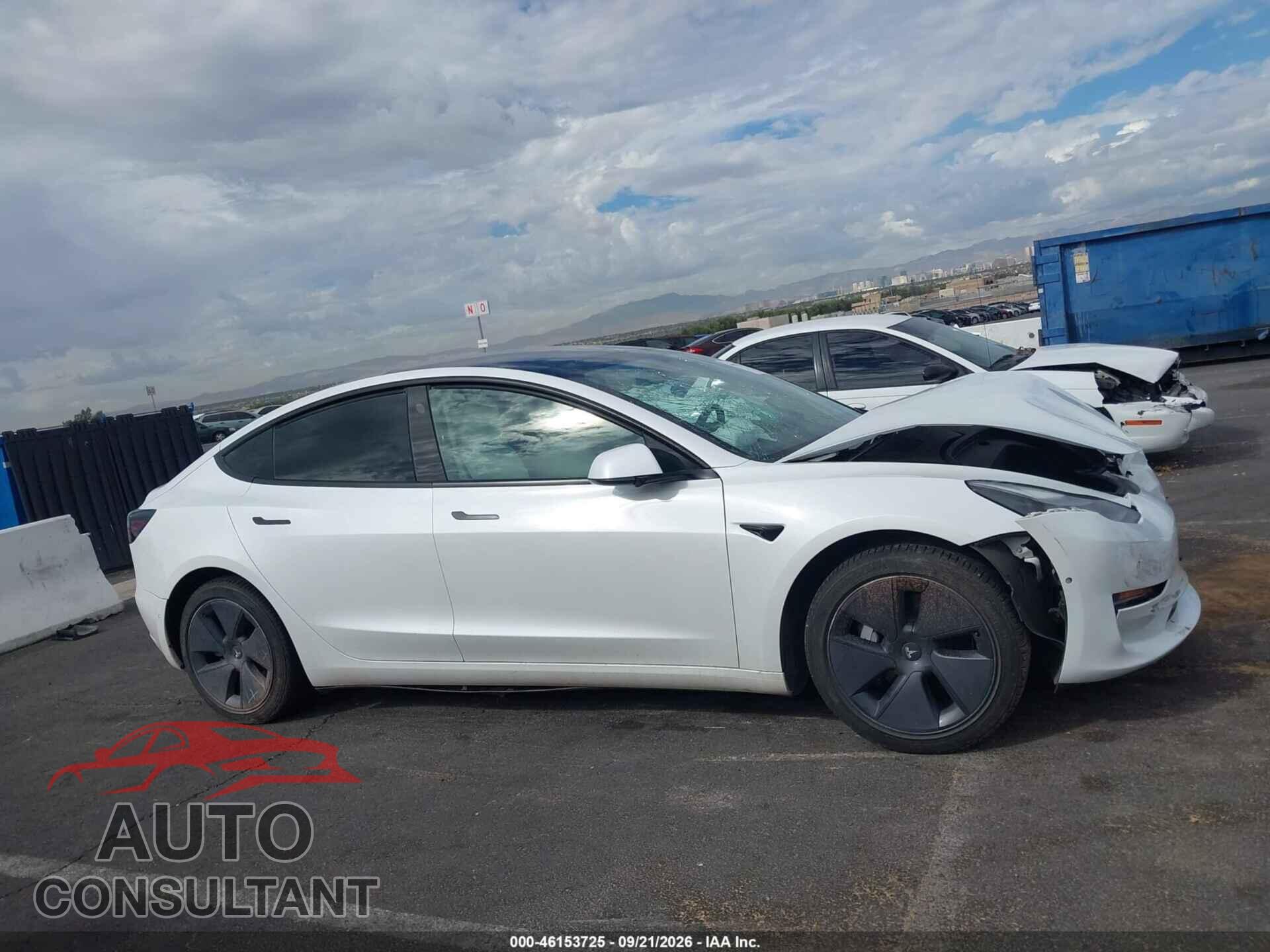 TESLA MODEL 3 2021 - 5YJ3E1EA3MF018411
