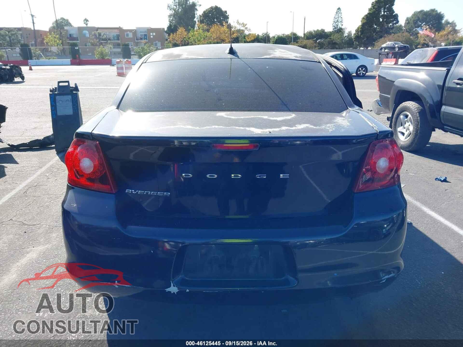 DODGE AVENGER 2011 - 1B3BD4FB4BN553979