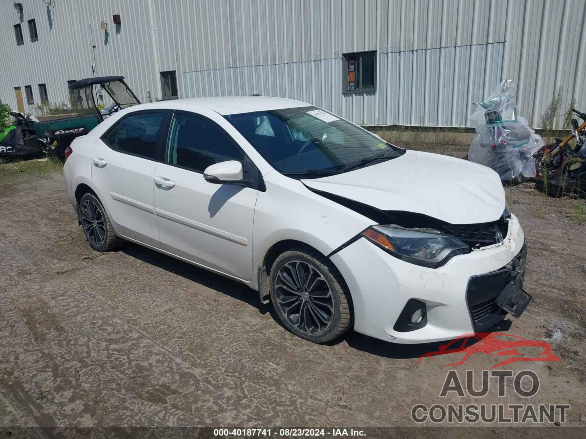 TOYOTA COROLLA 2016 - 2T1BURHE2GC698936