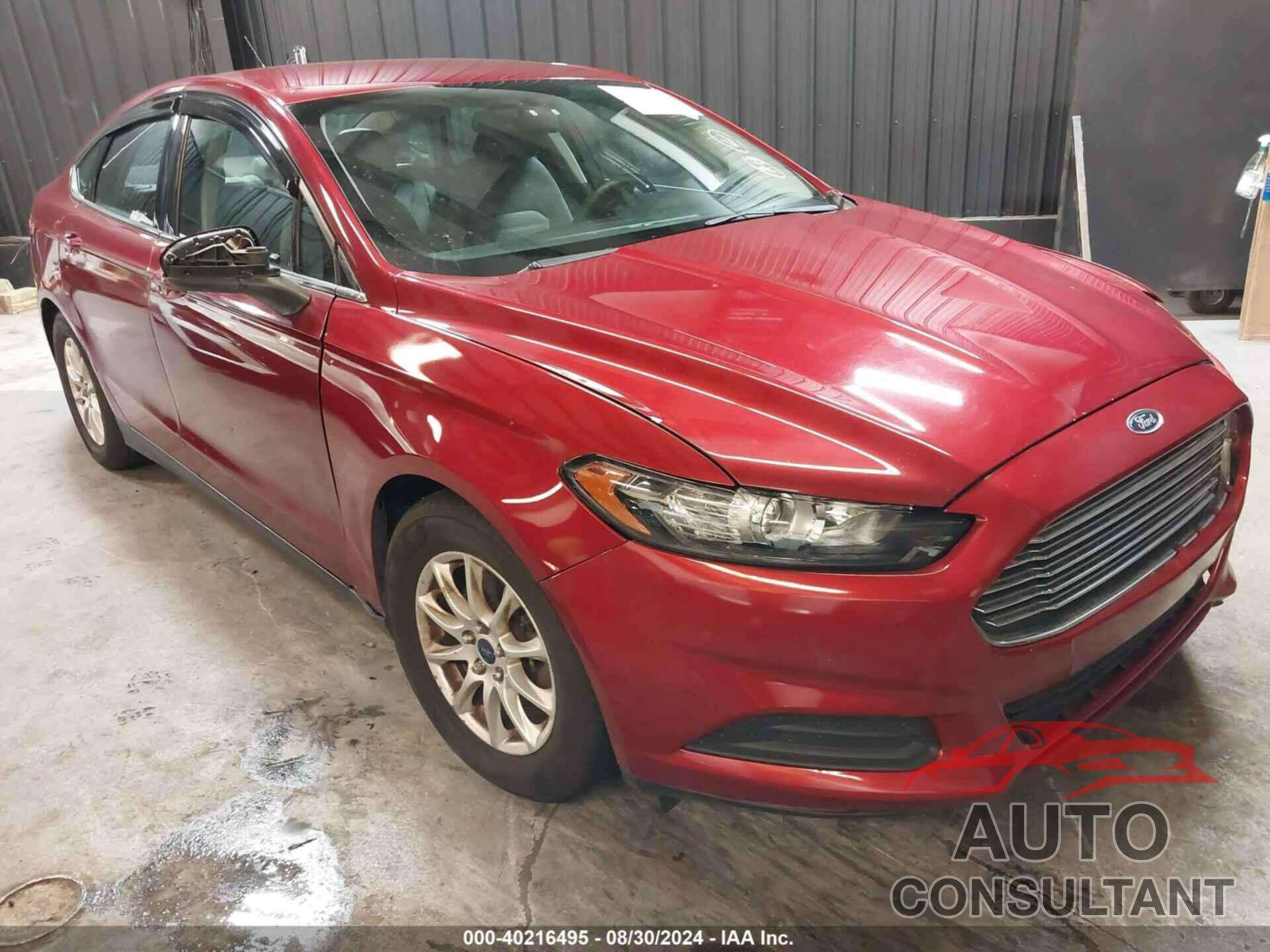 FORD FUSION 2016 - 1FA6P0G76G5102074