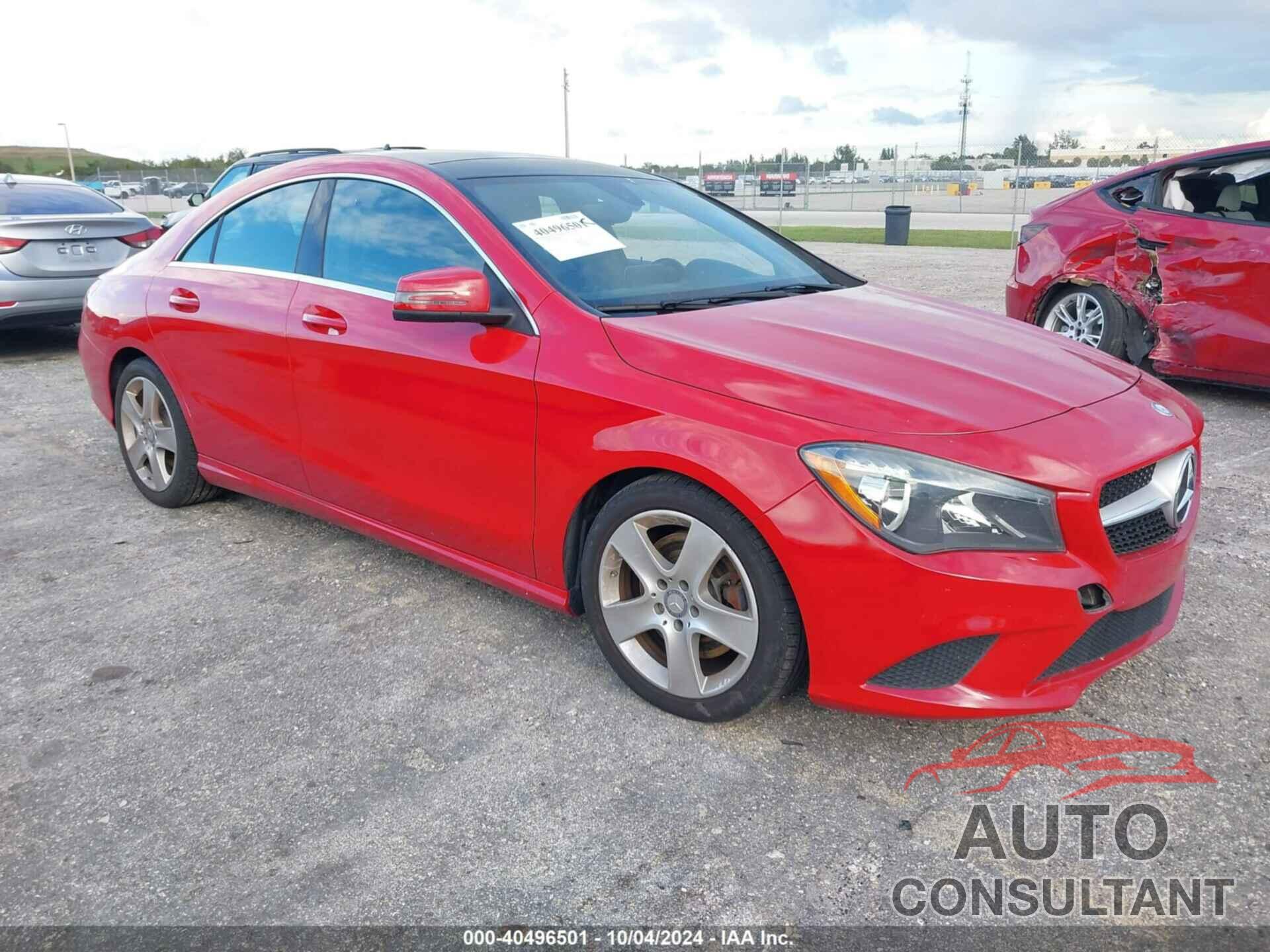 MERCEDES-BENZ CLA 250 2016 - WDDSJ4GBXGN303715