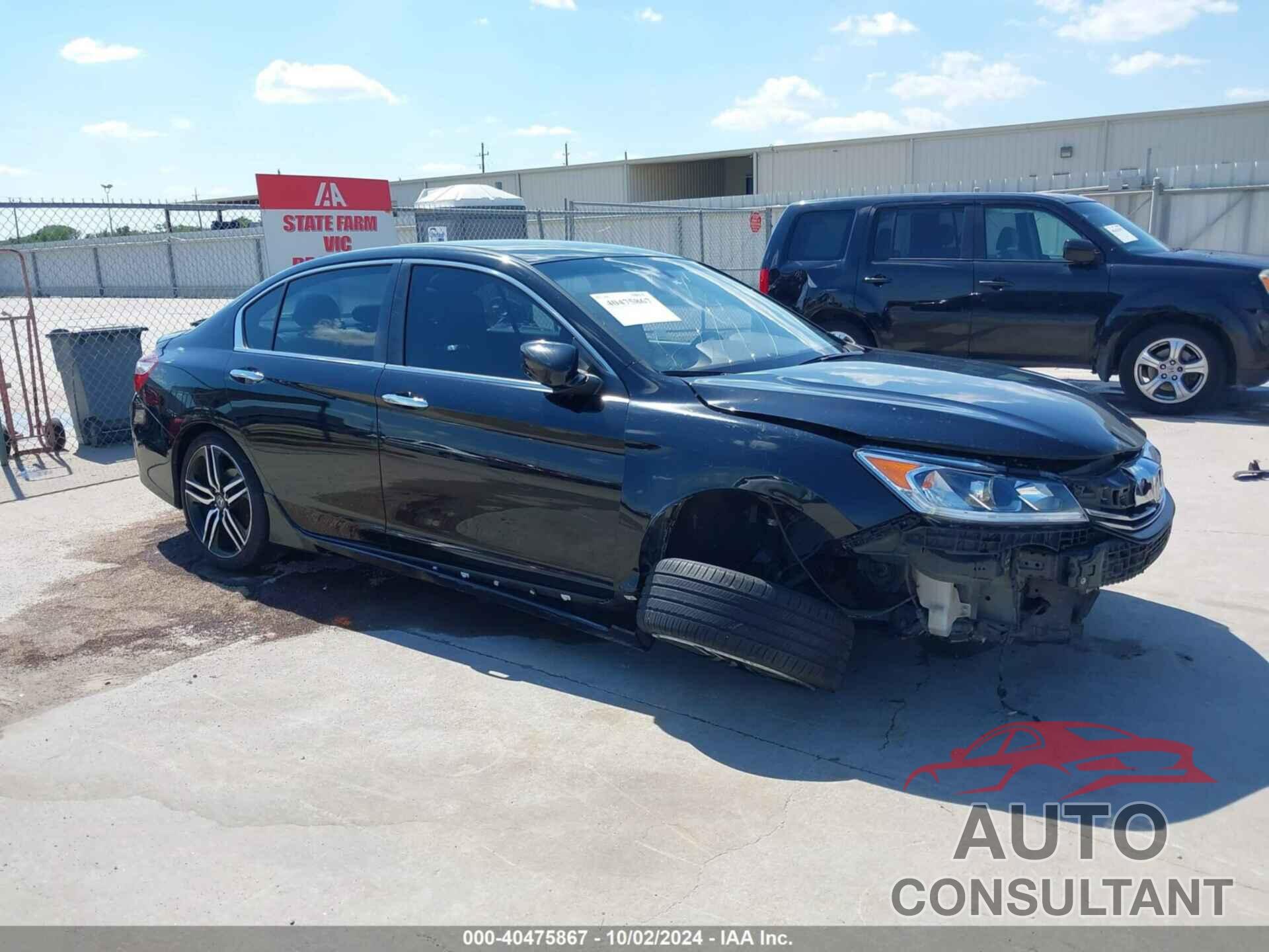 HONDA ACCORD 2017 - 1HGCR2F57HA241577