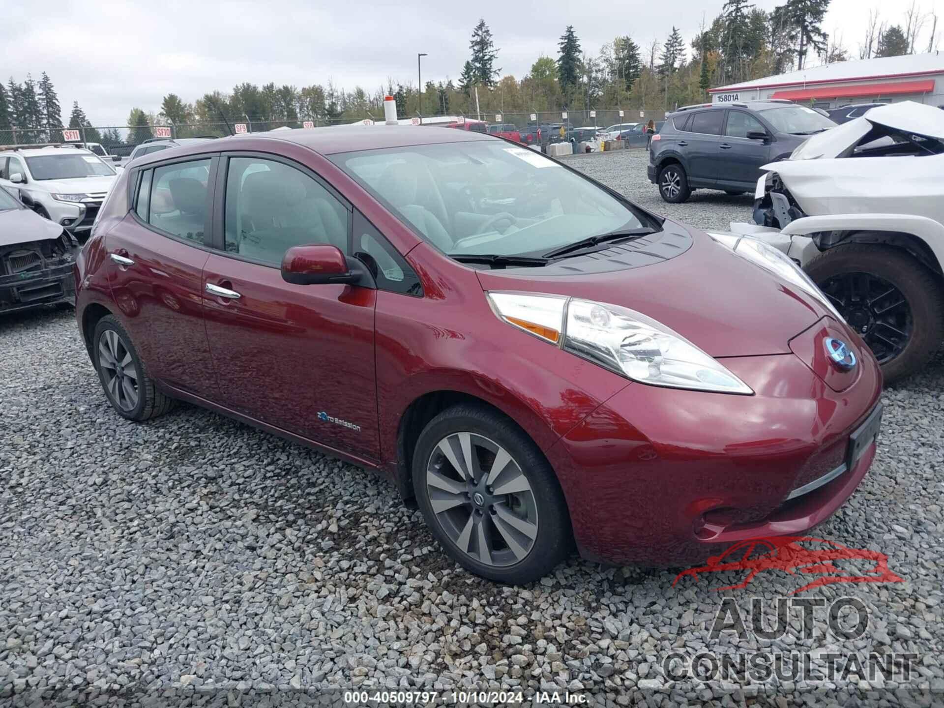 NISSAN LEAF 2016 - 1N4BZ0CPXGC312381