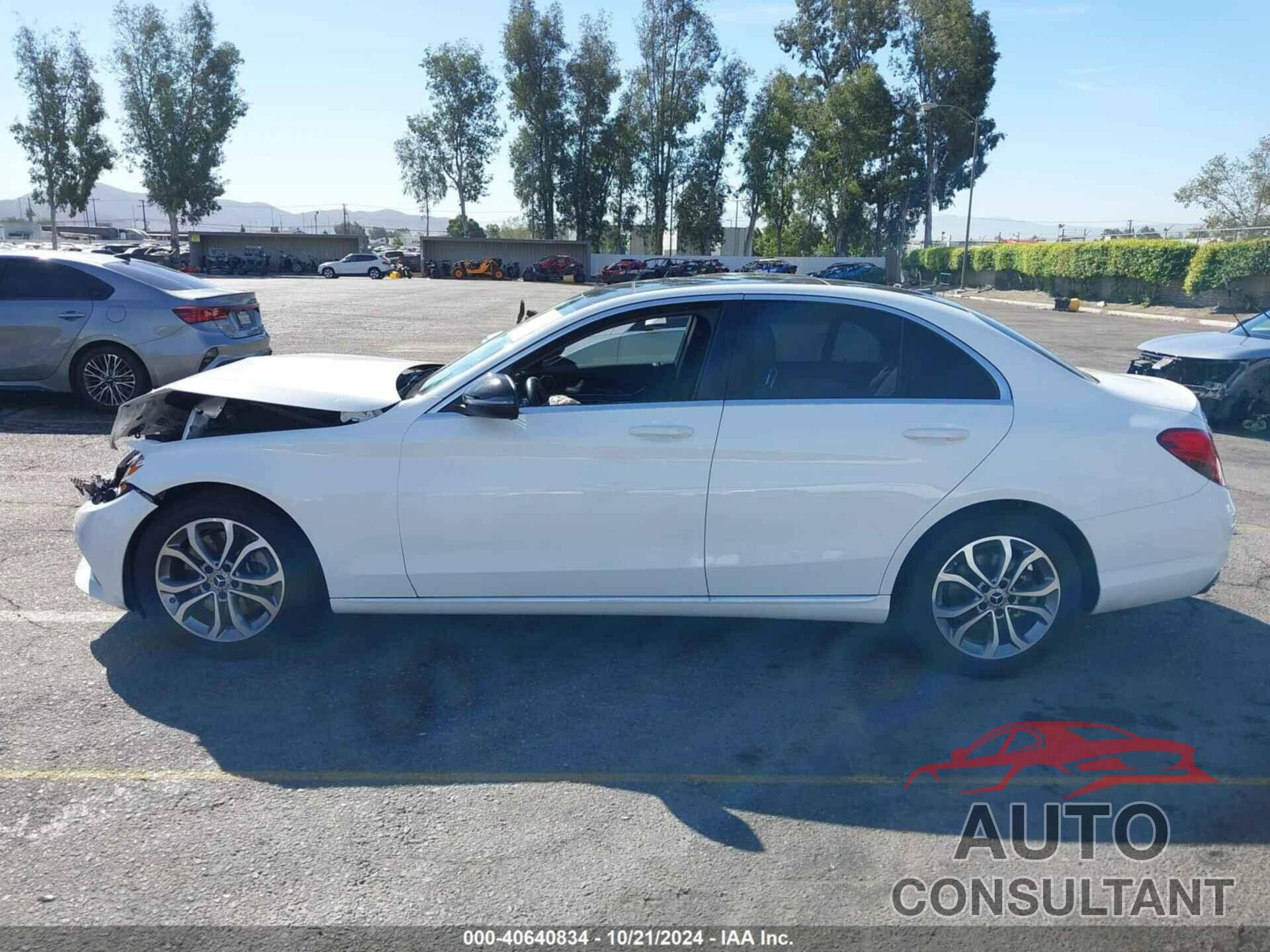 MERCEDES-BENZ C 300 2018 - WDDWF4JB5JR389513
