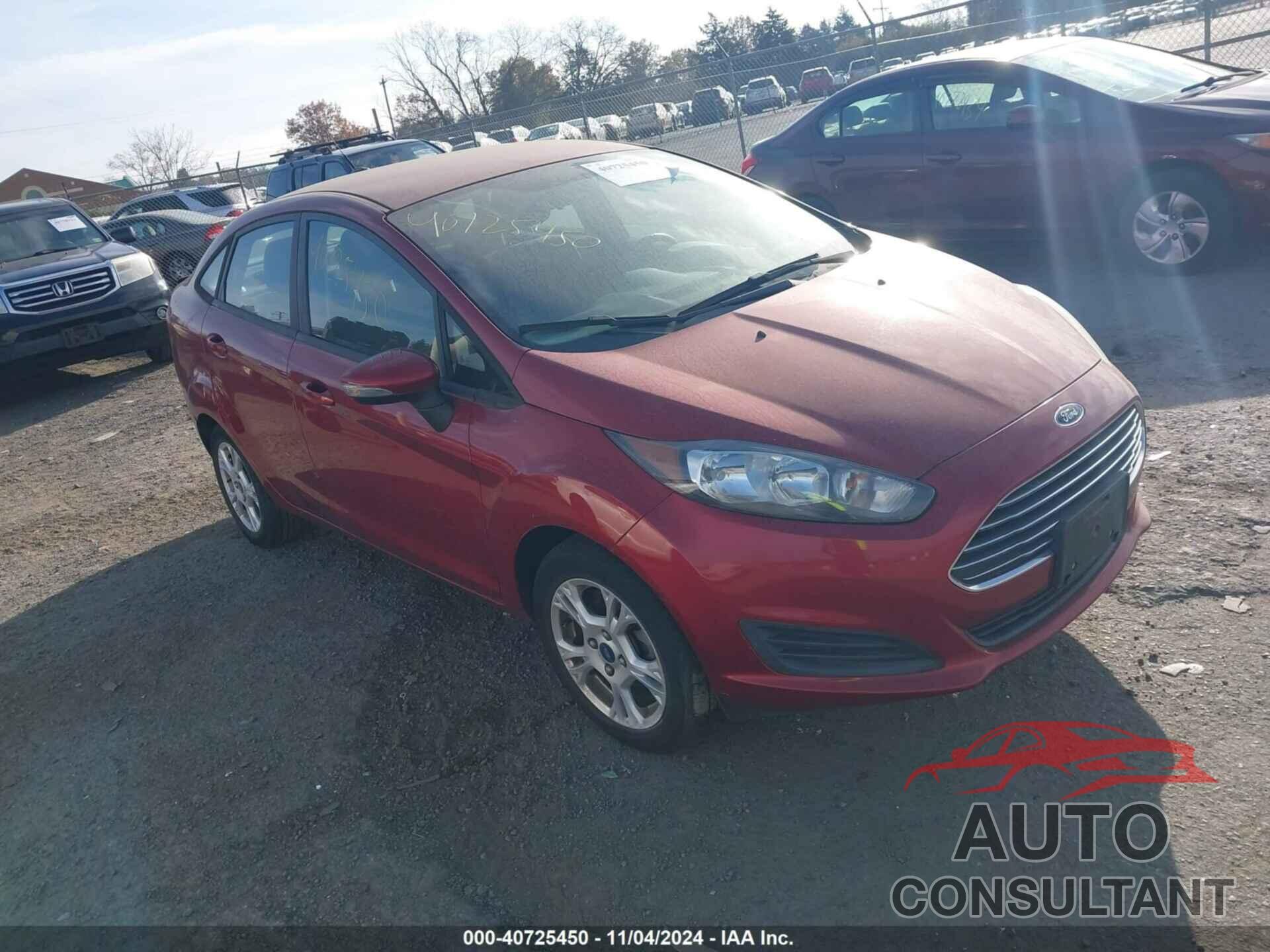 FORD FIESTA 2014 - 3FADP4BJ3EM211360