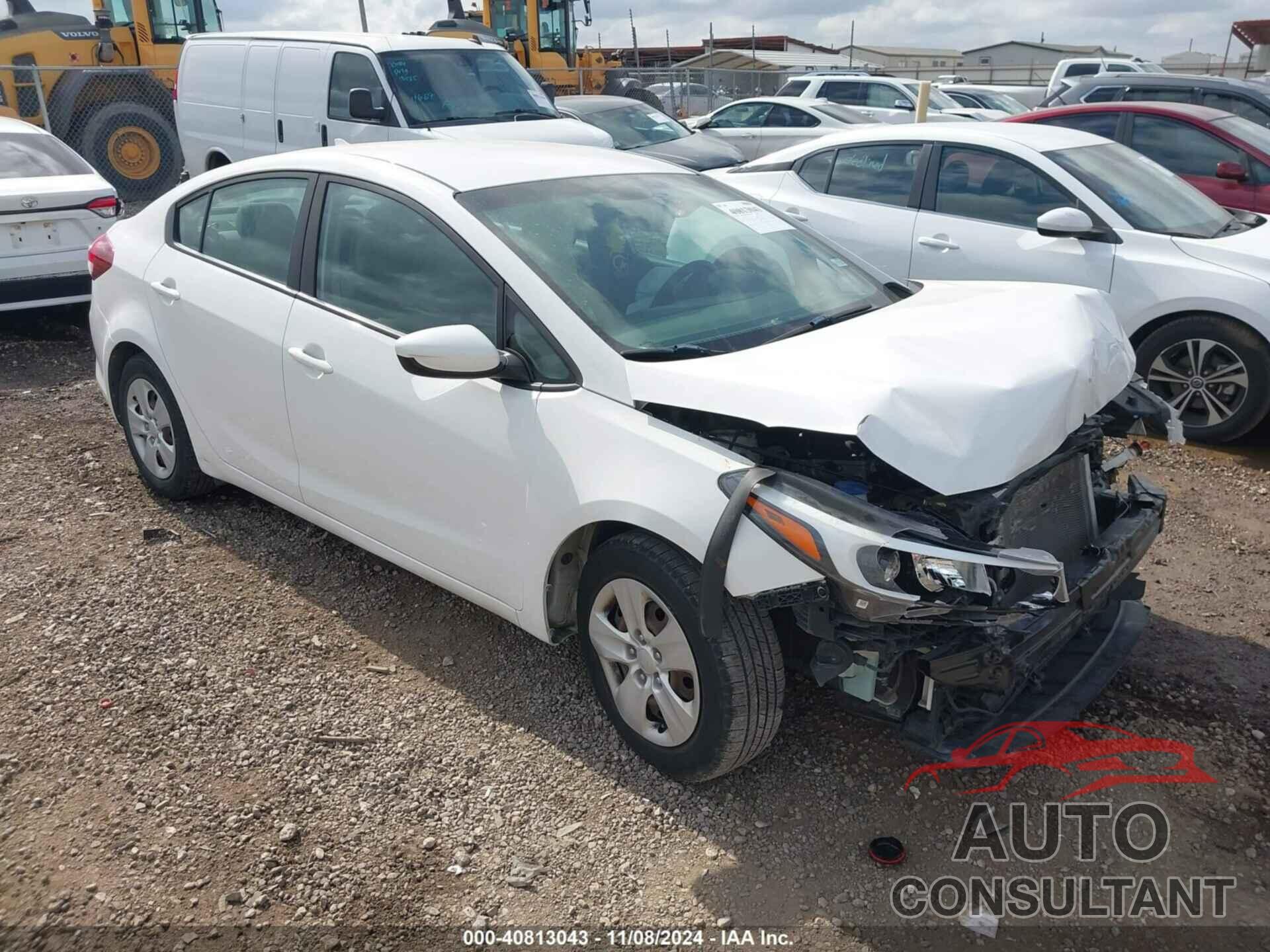 KIA FORTE 2017 - 3KPFK4A75HE056056