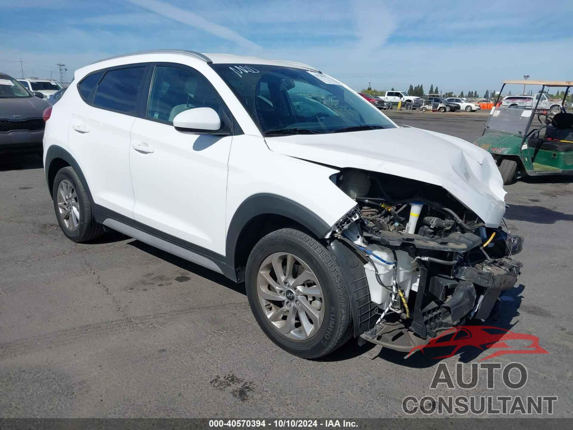 HYUNDAI TUCSON 2018 - KM8J3CA46JU825402