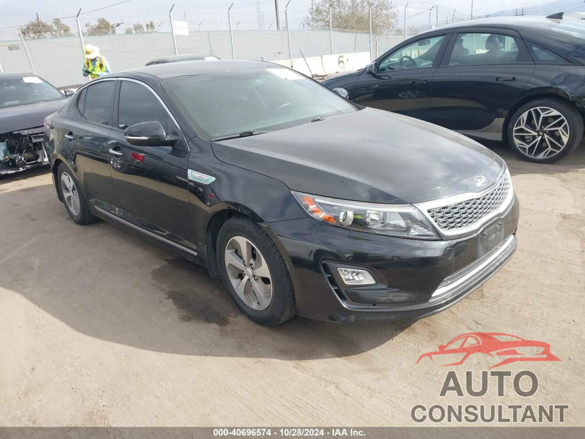 KIA OPTIMA HYBRID 2016 - KNAGM4AD7G5095727