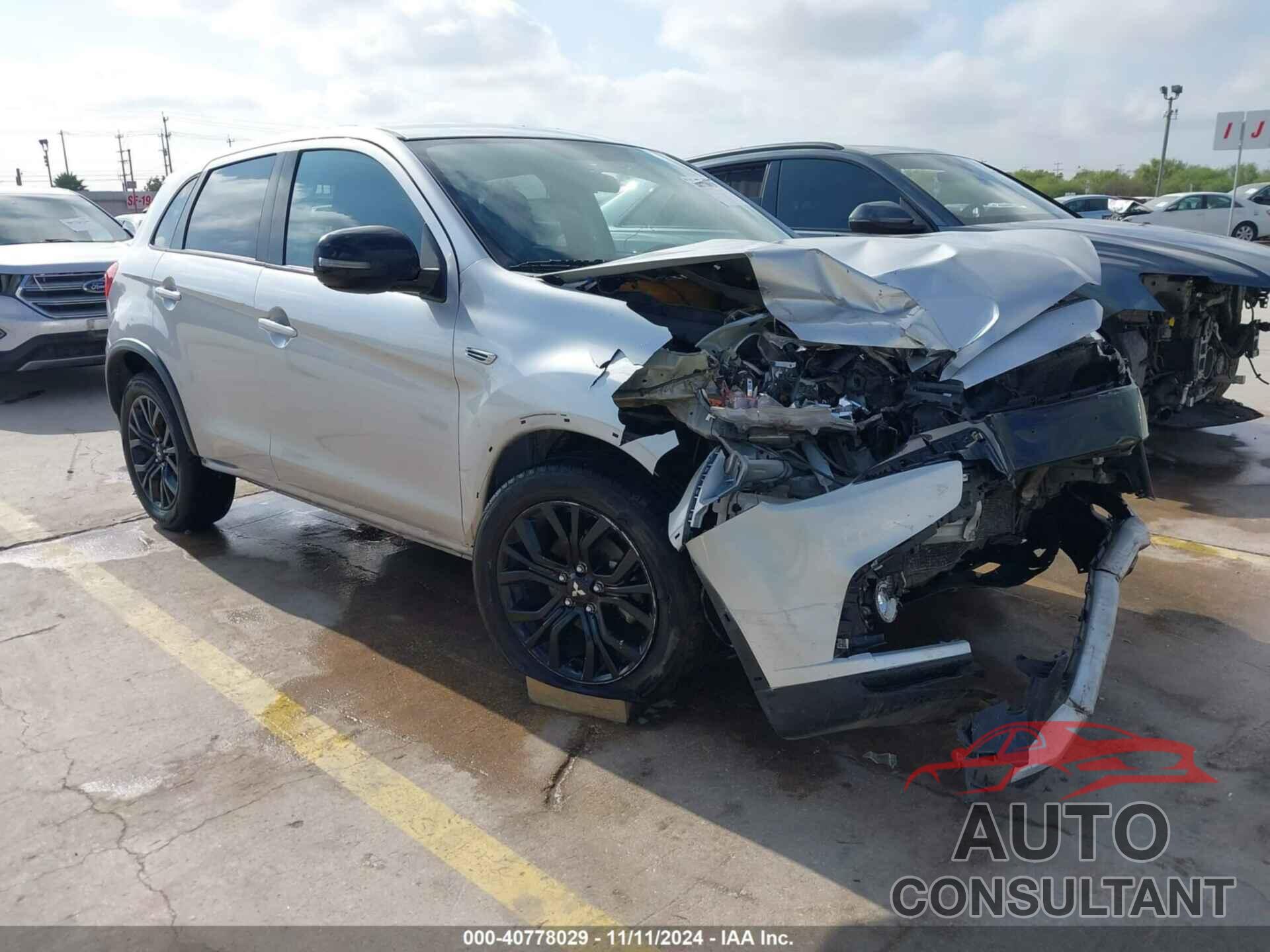 MITSUBISHI OUTLANDER SPORT 2018 - JA4AP3AU8JZ023505